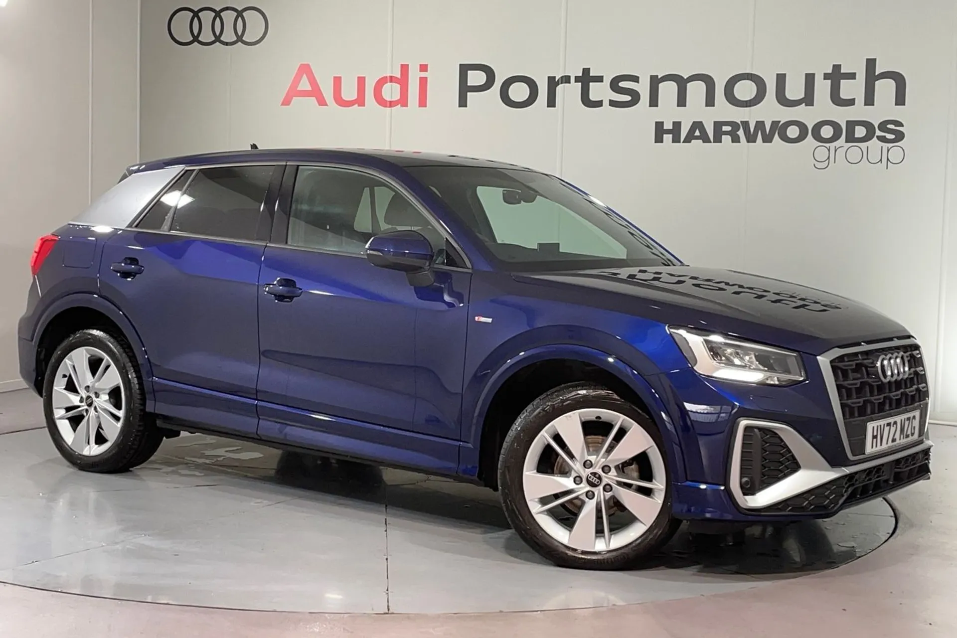 Audi Q2 focused image