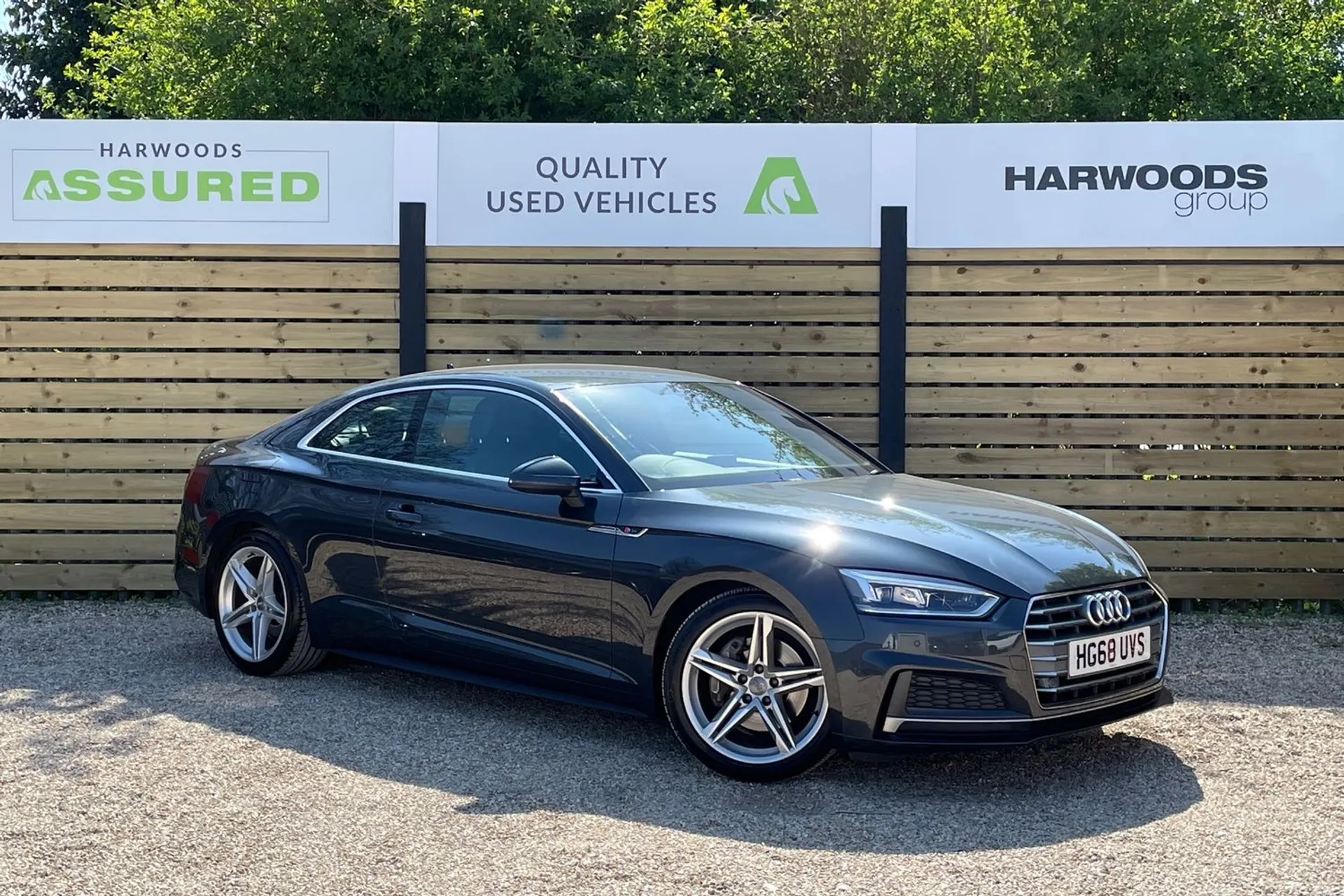 Audi A5 focused image
