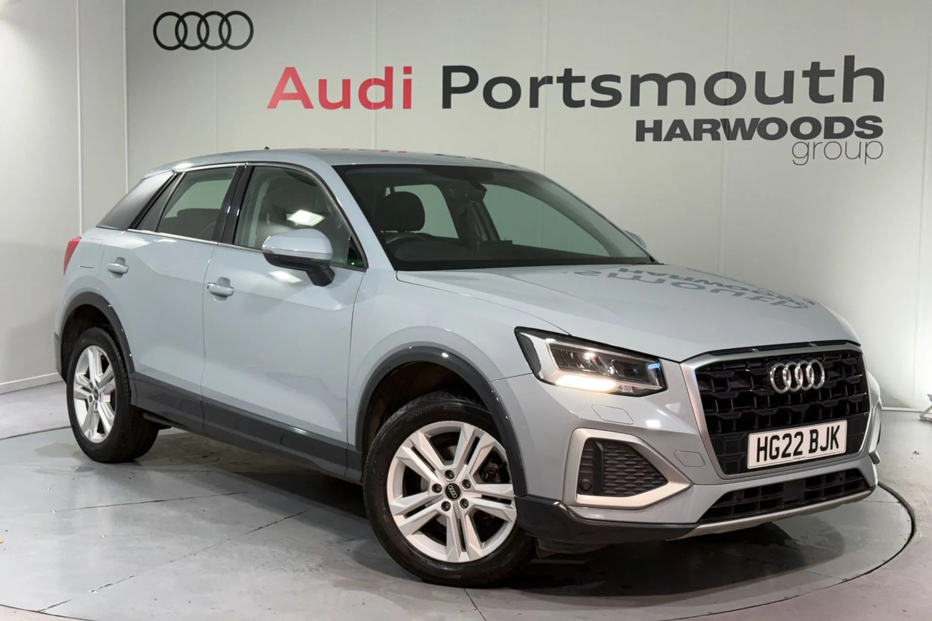Audi Q2 focused image