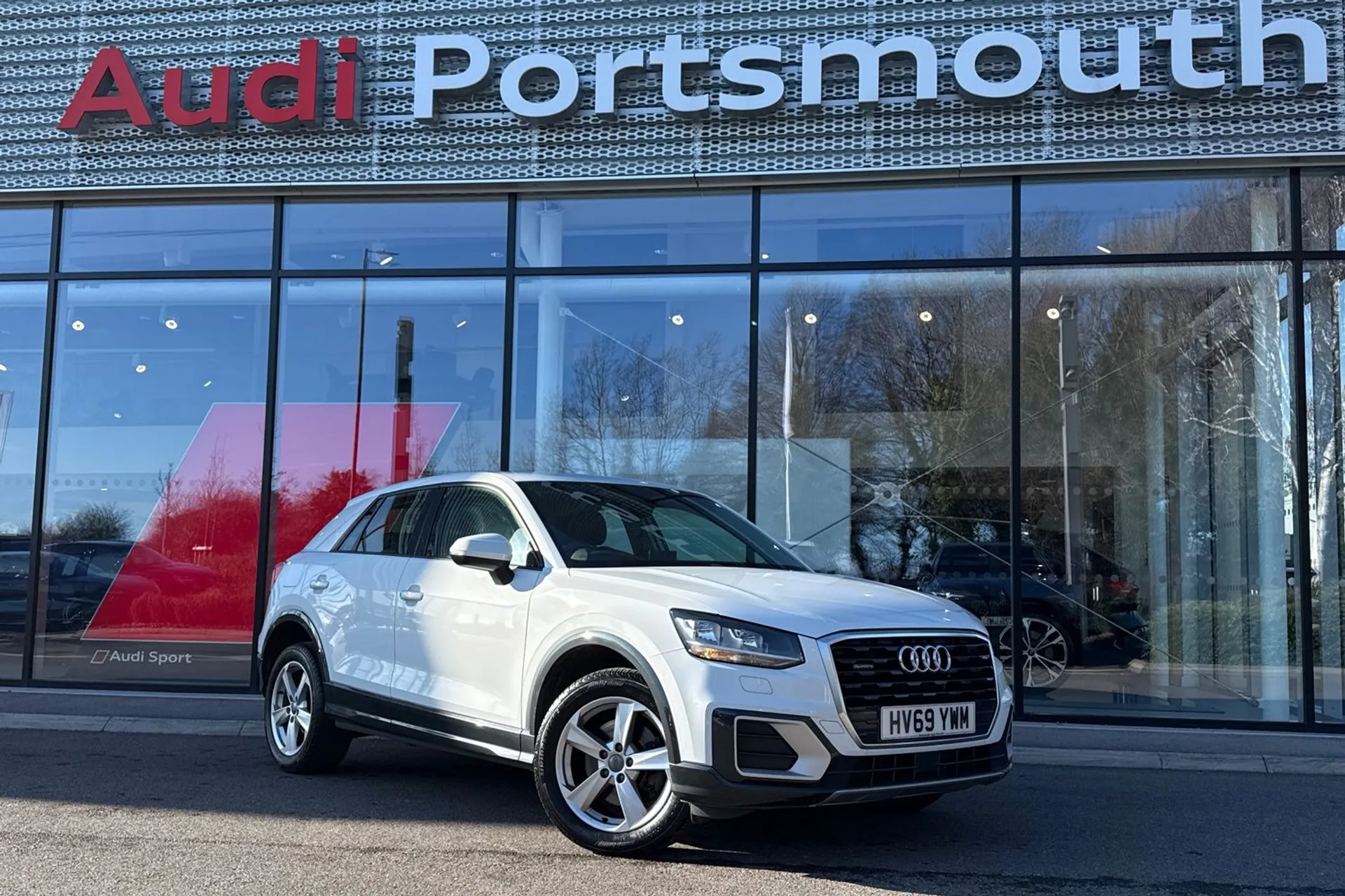 Audi Q2 focused image