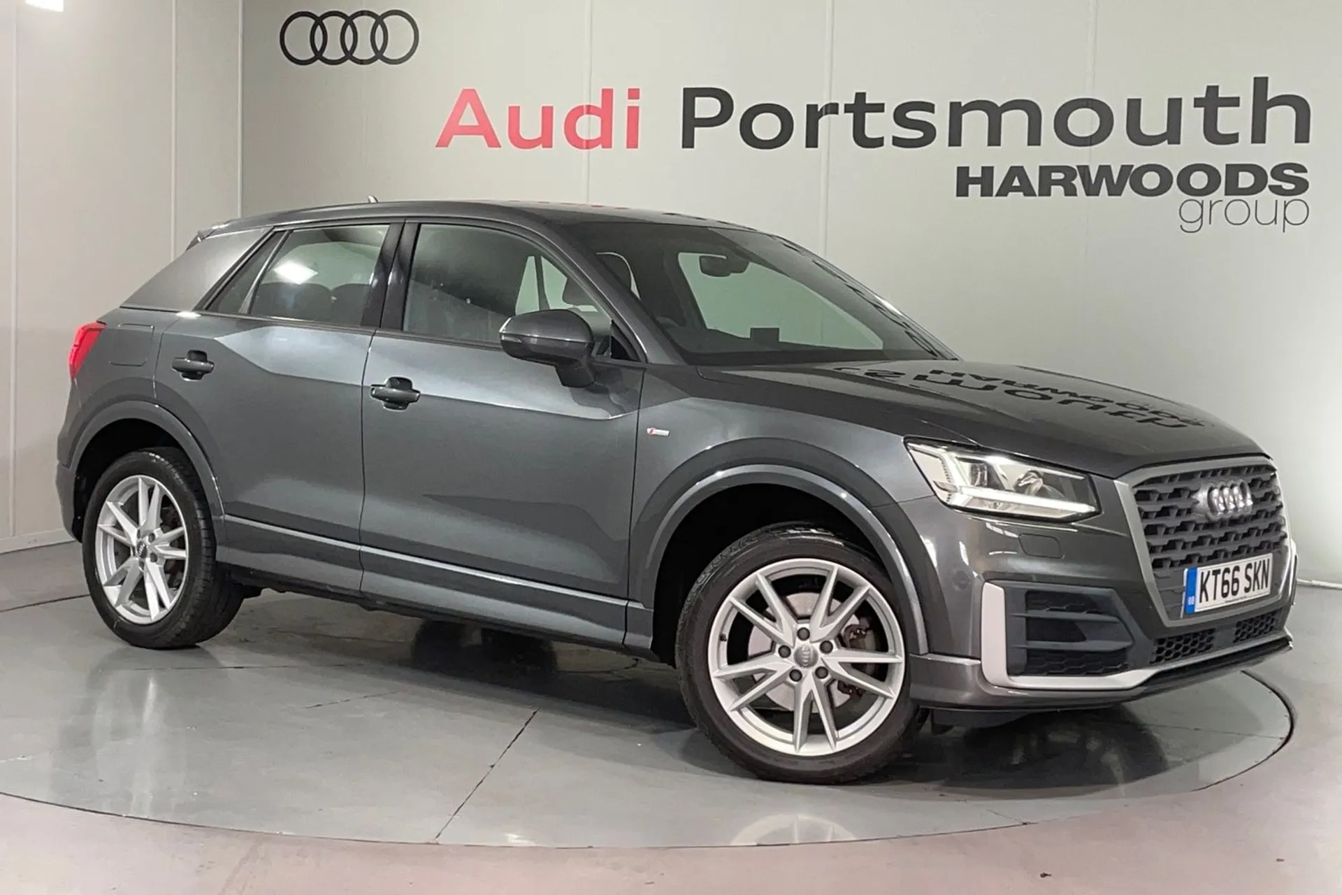 Audi Q2 focused image