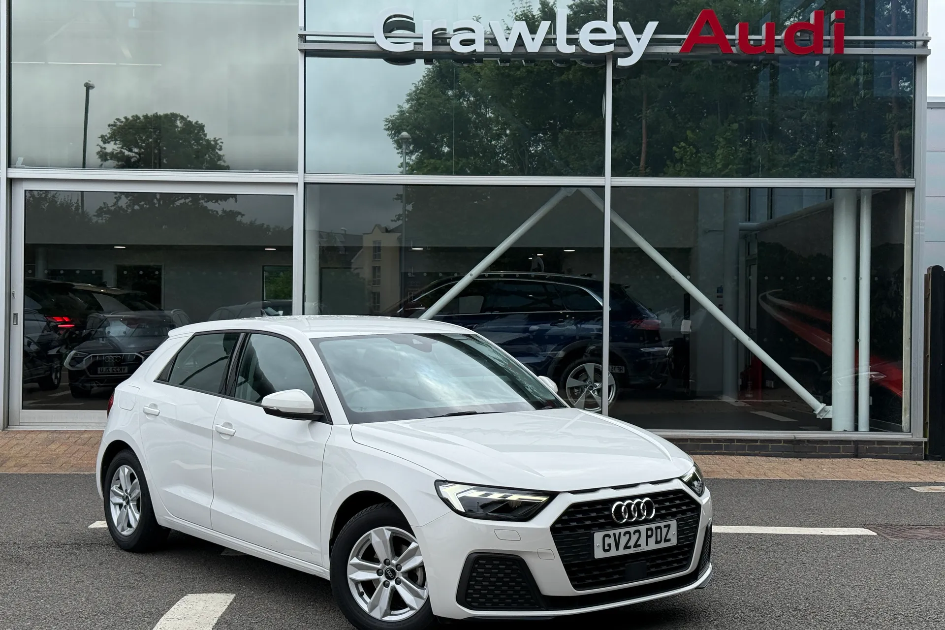 Audi A1 focused image
