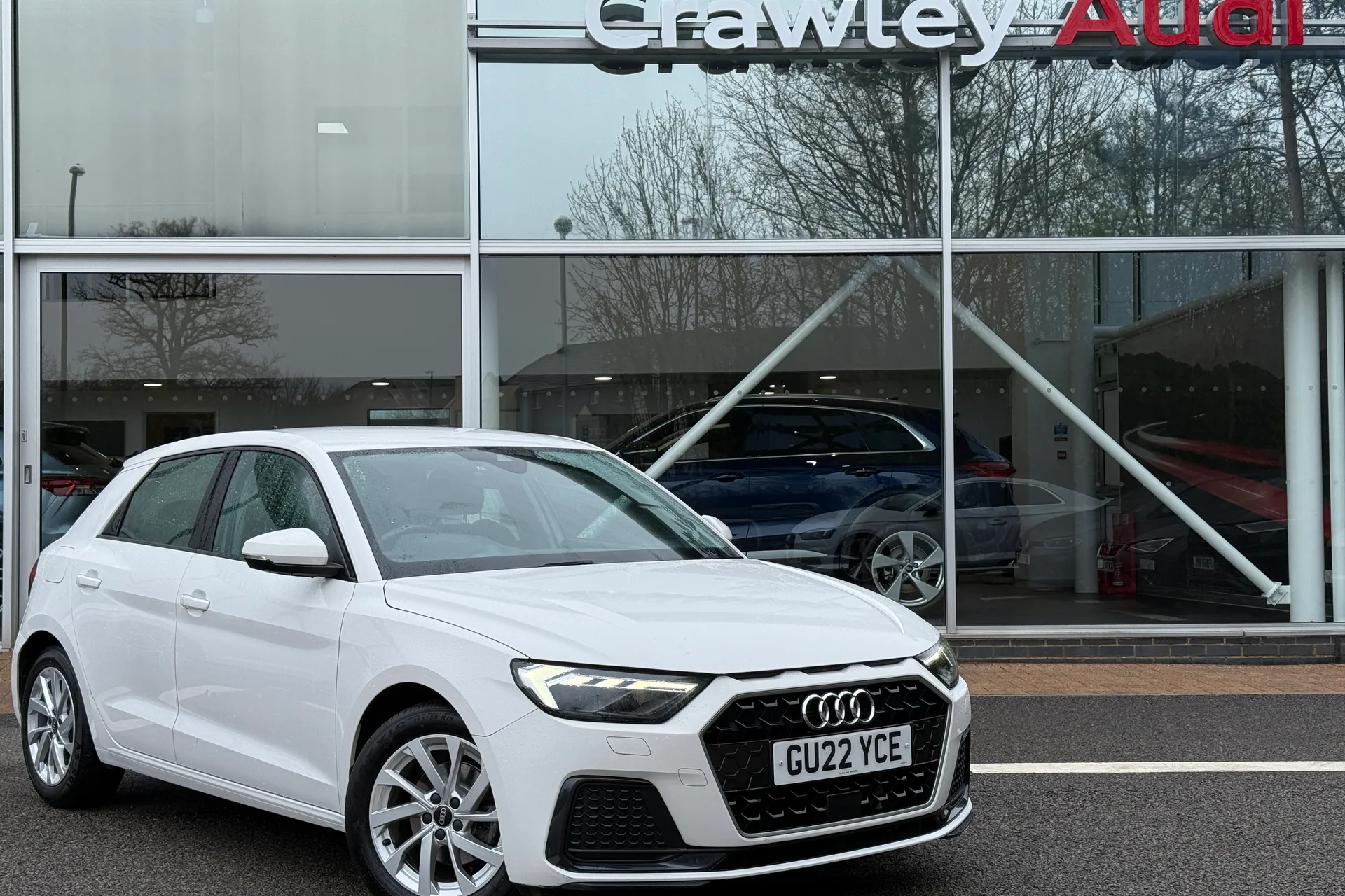 Audi A1 focused image