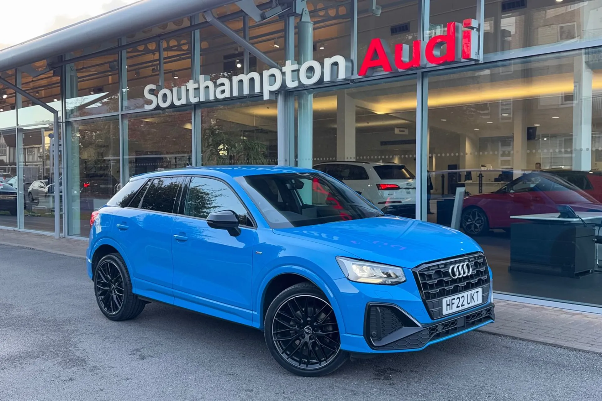 Audi Q2 focused image