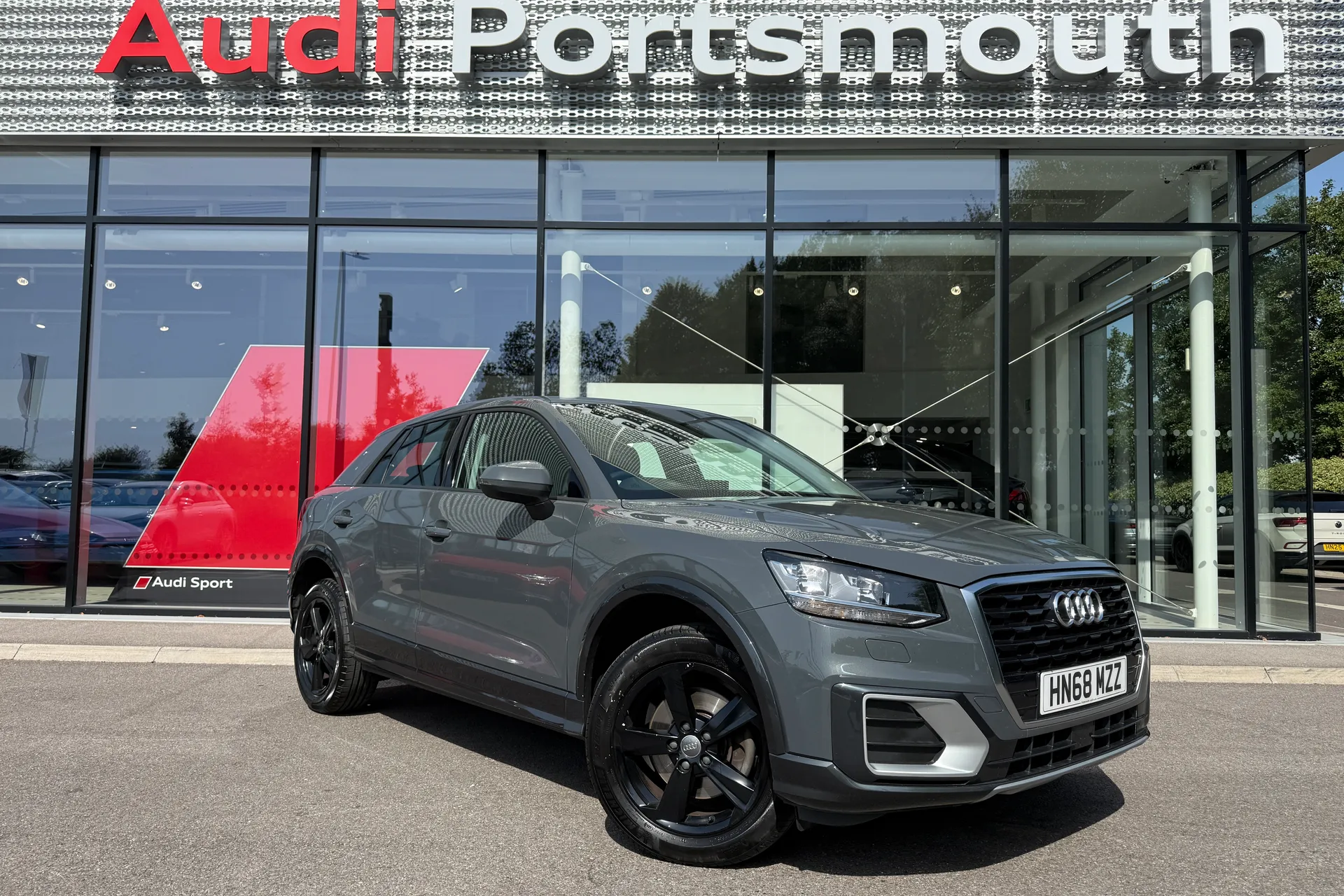 Audi Q2 focused image