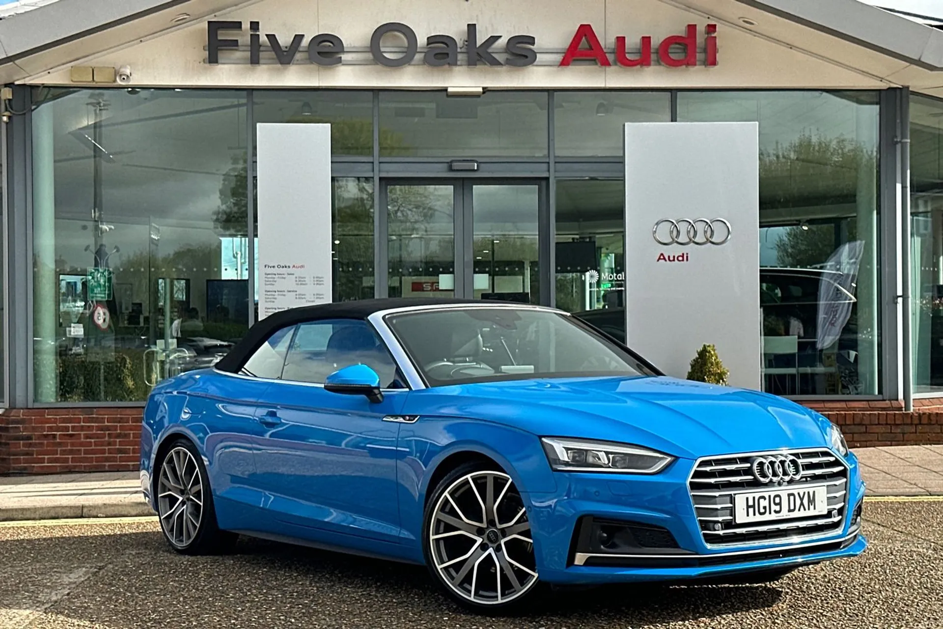 Audi A5 focused image