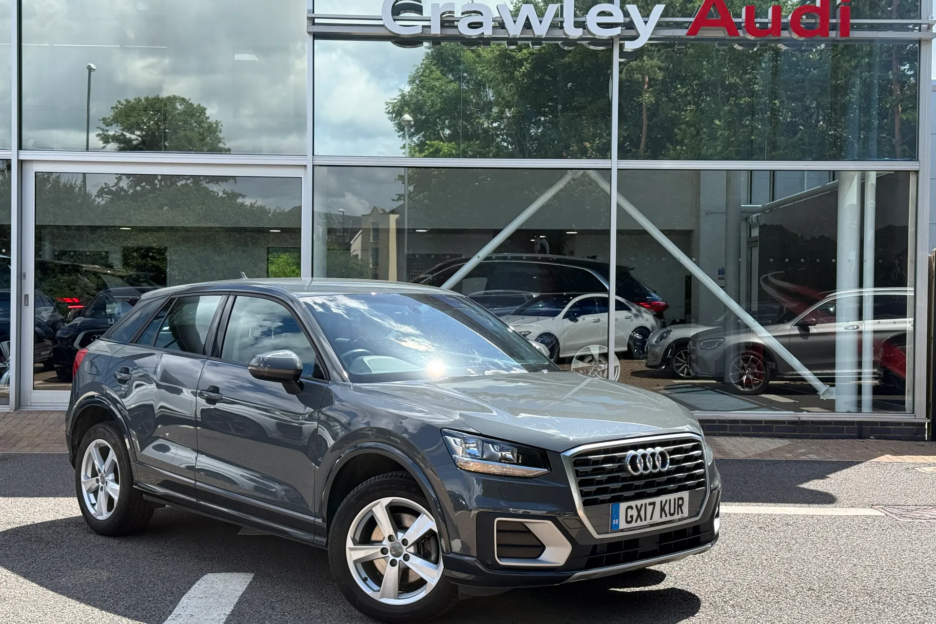 Audi Q2 focused image