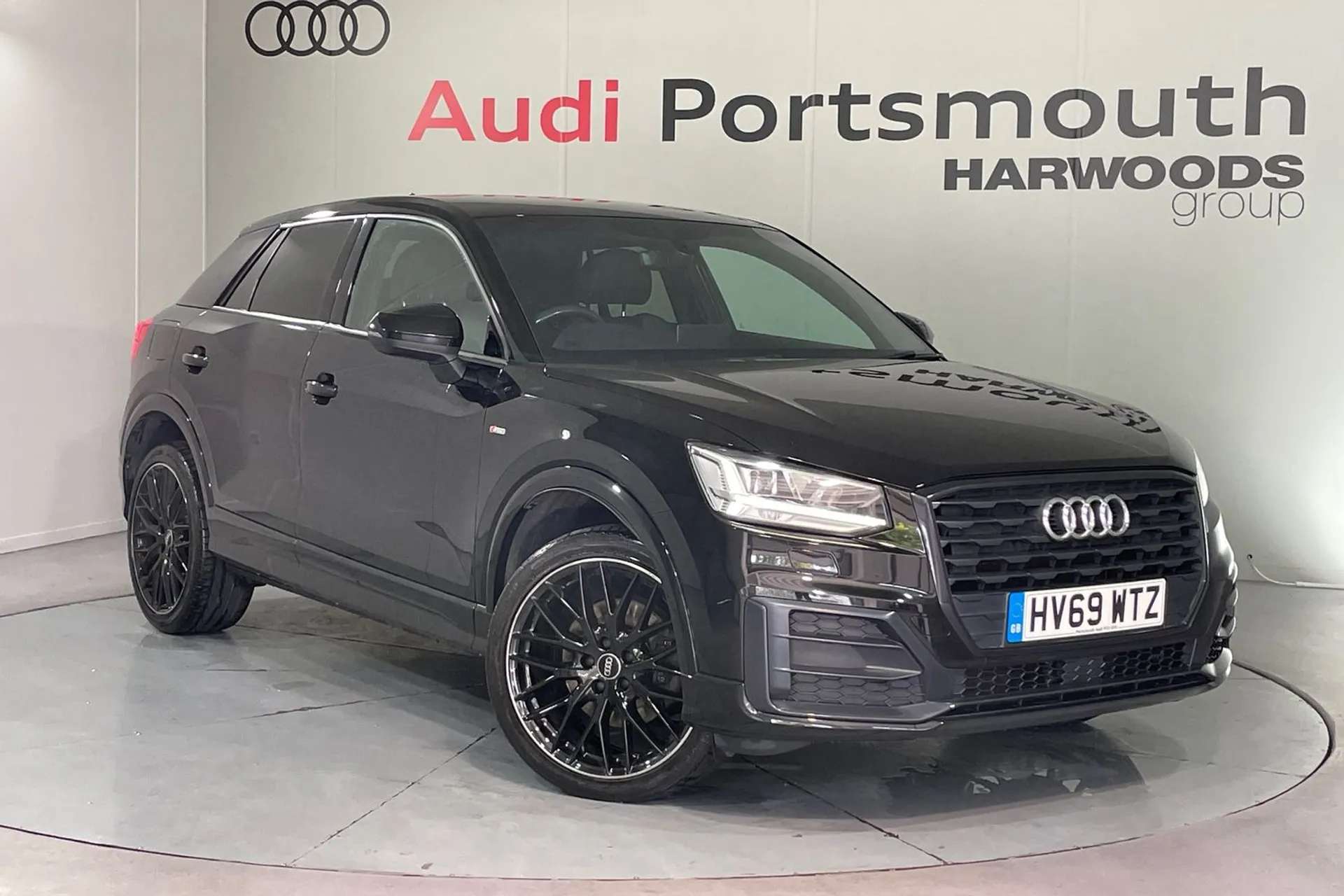 Audi Q2 focused image