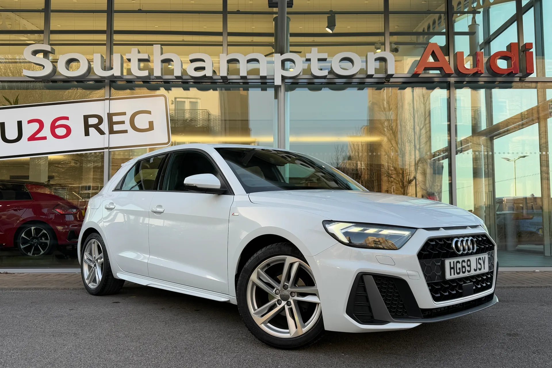 Audi A1 focused image