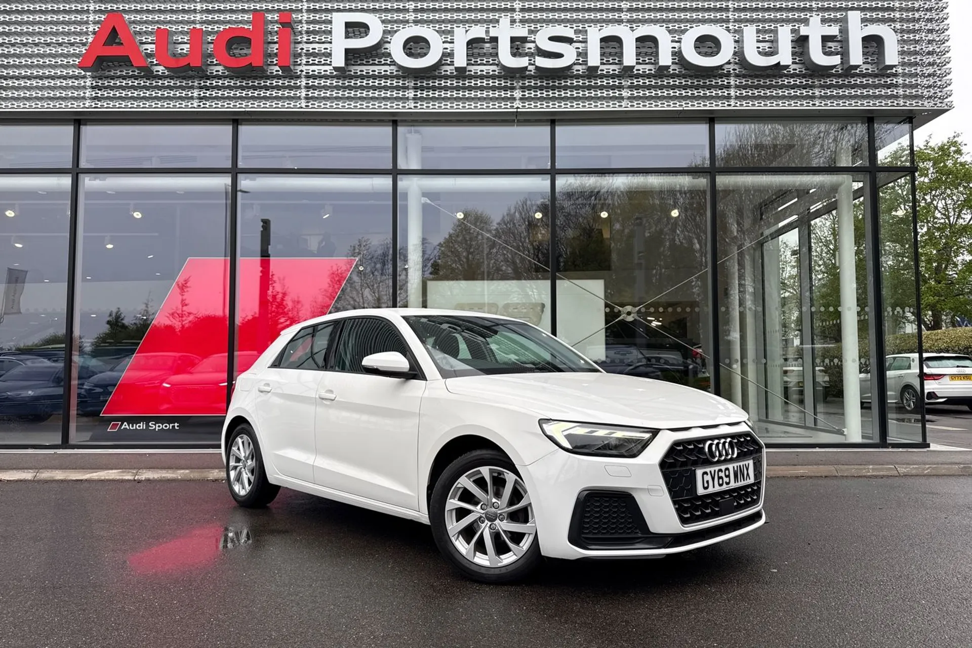 Audi A1 focused image