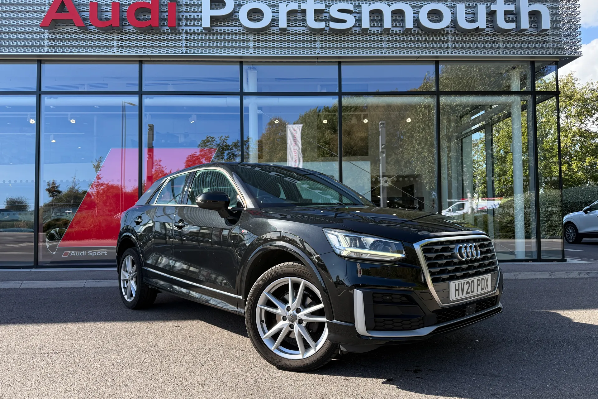 Audi Q2 focused image