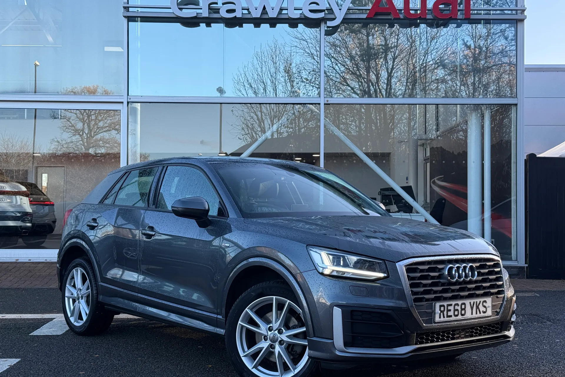 Audi Q2 focused image