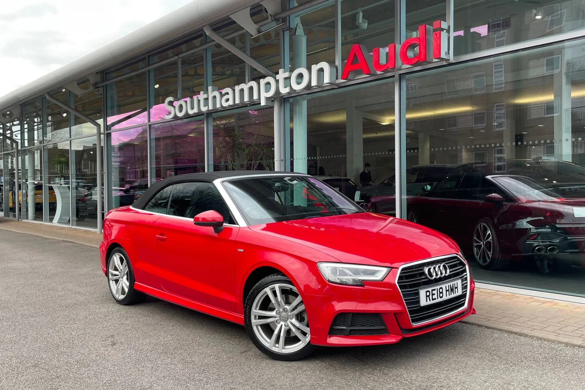 Audi A3 focused image