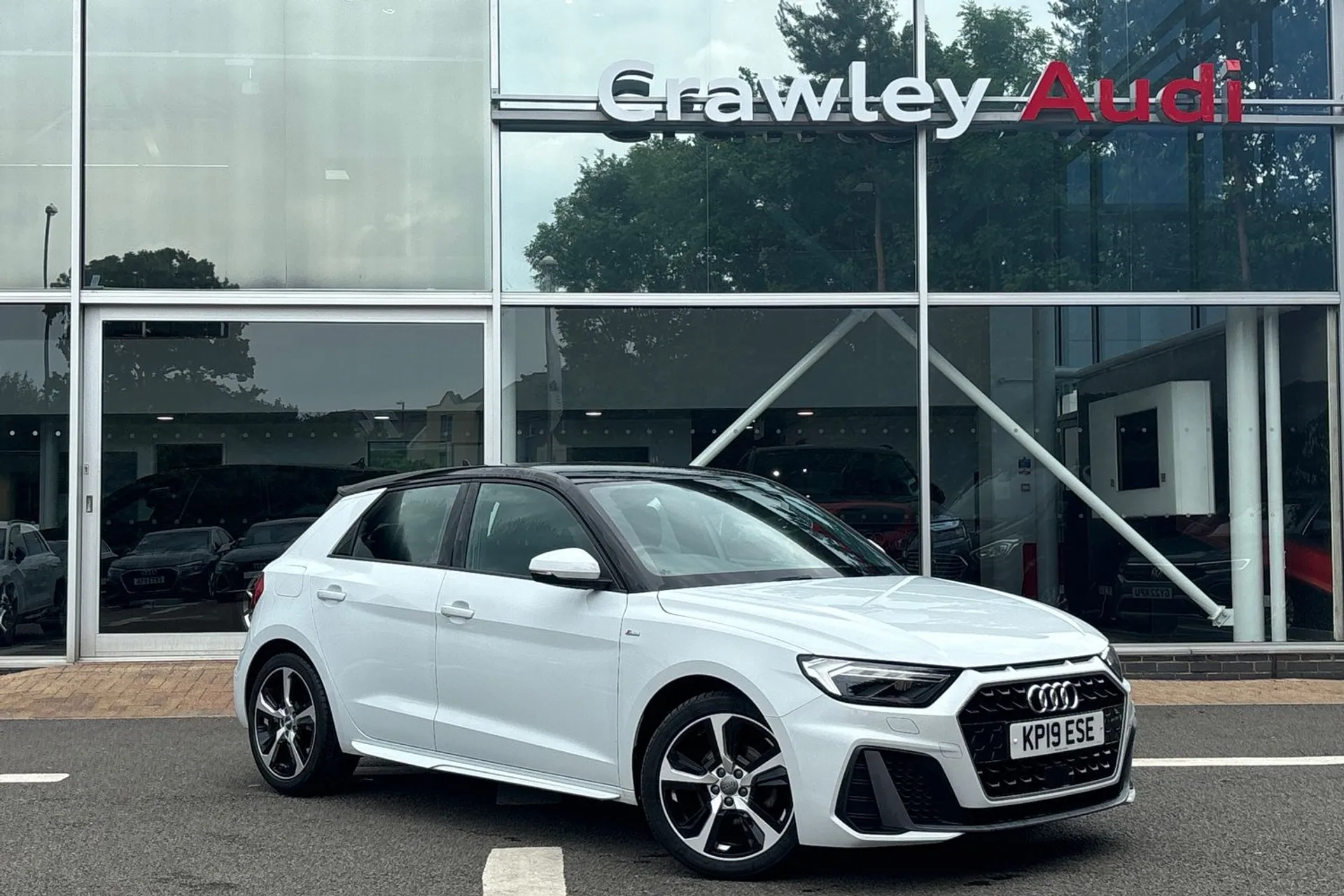 Audi A1 focused image