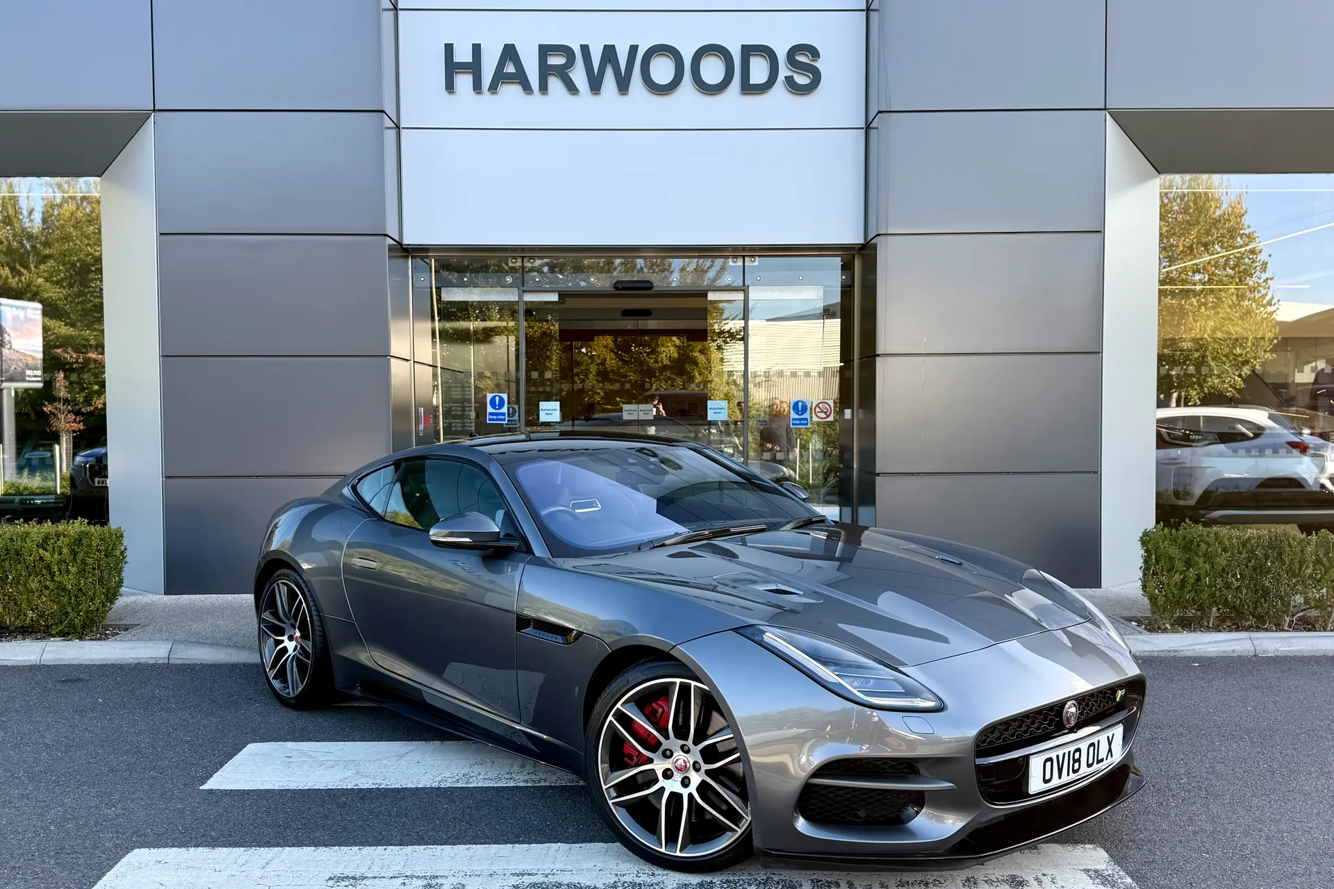 Jaguar F-TYPE focused image