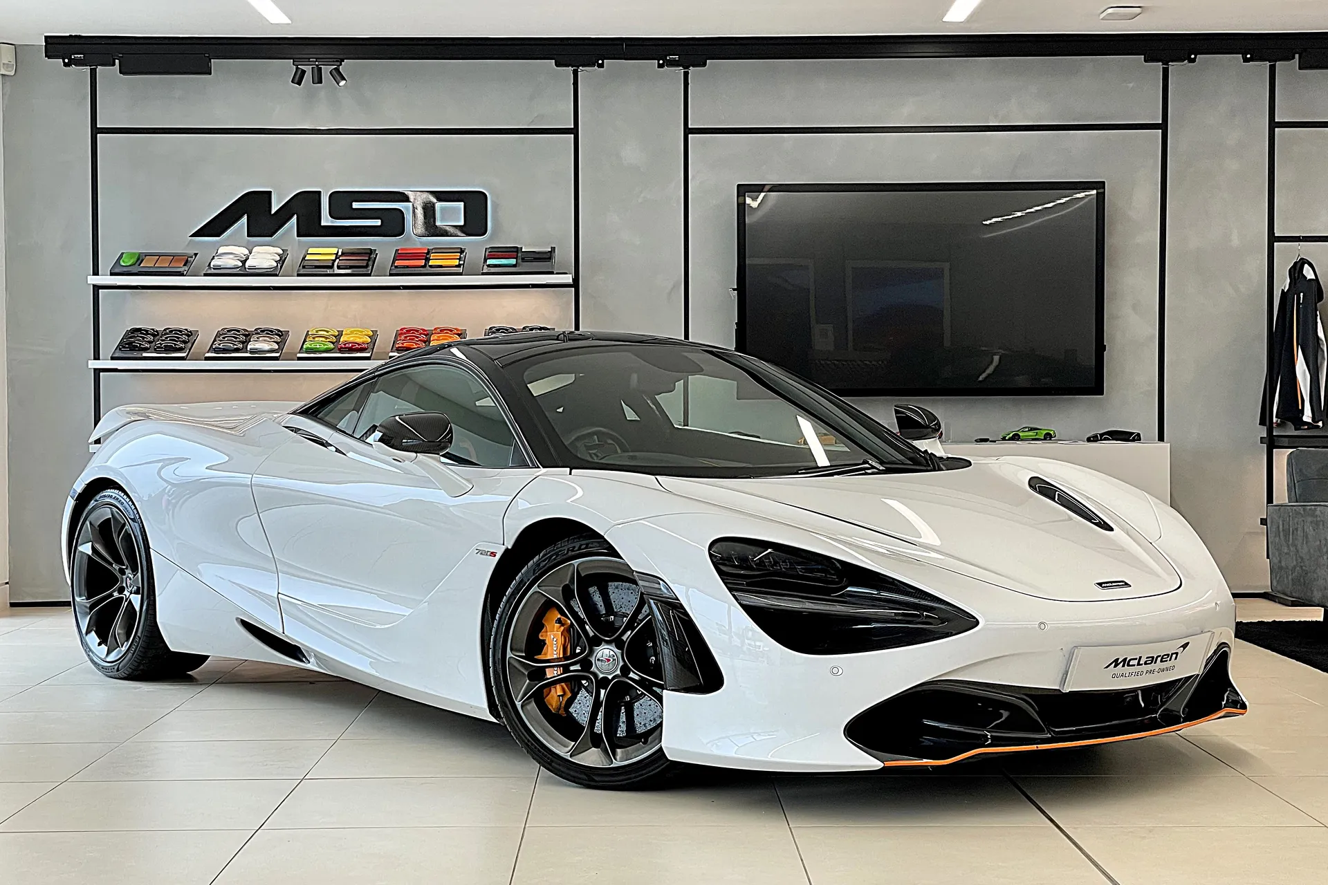 McLaren 720 focused image