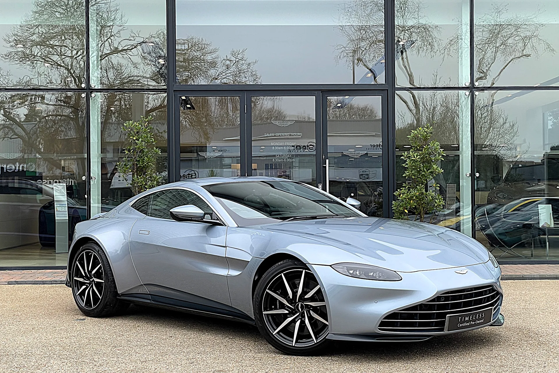 Aston Martin Vantage focused image