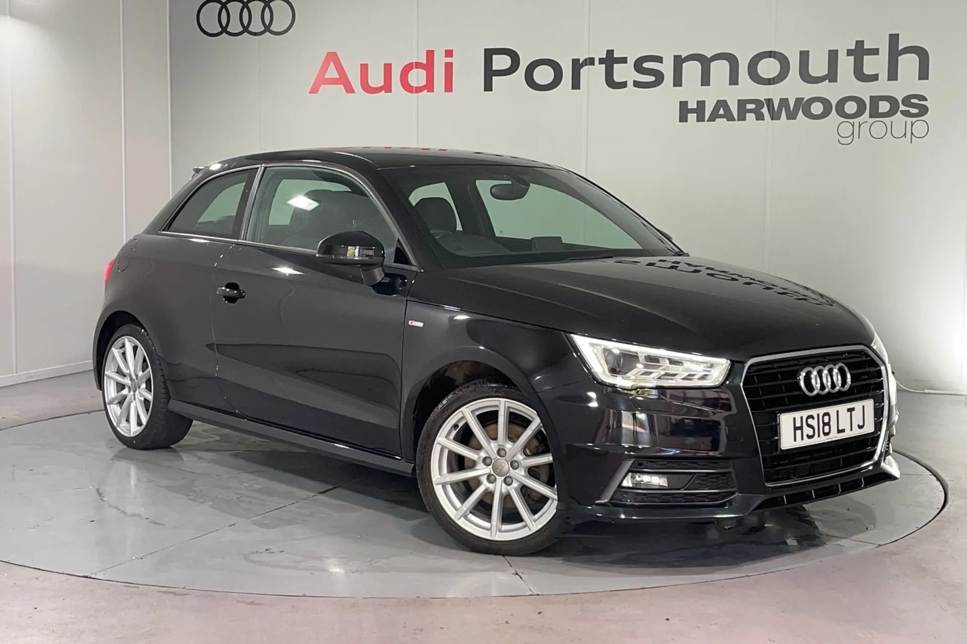 Audi A1 focused image