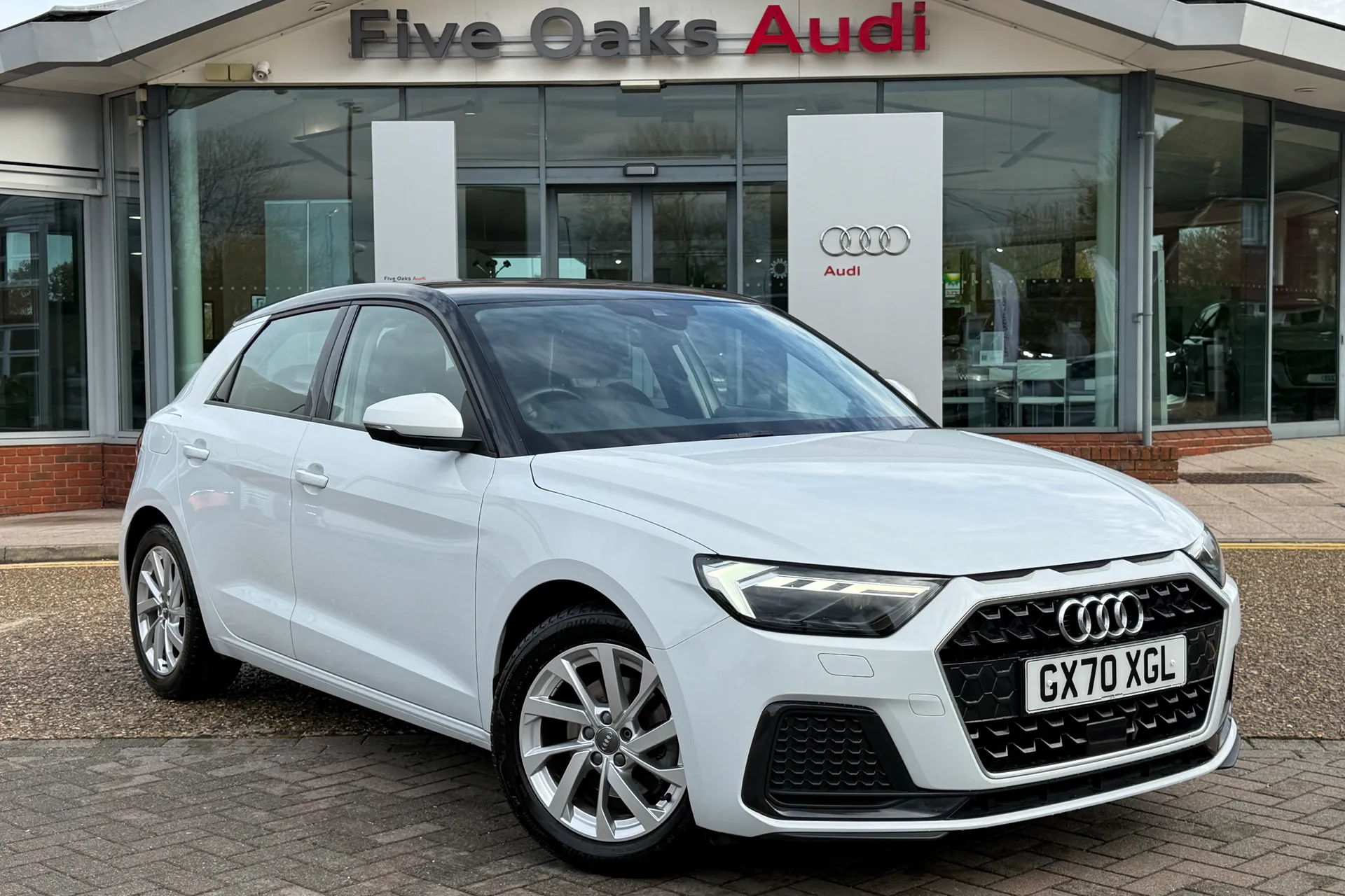 Audi A1 focused image