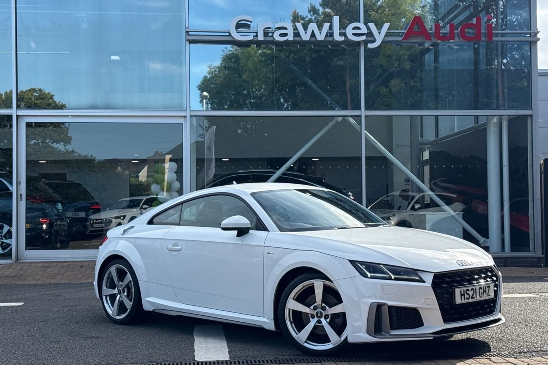 Audi TT focused image