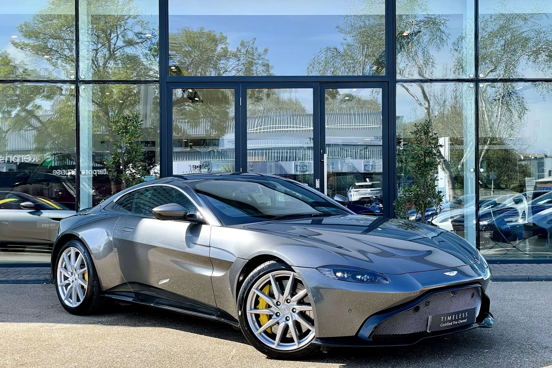 Aston Martin Vantage focused image