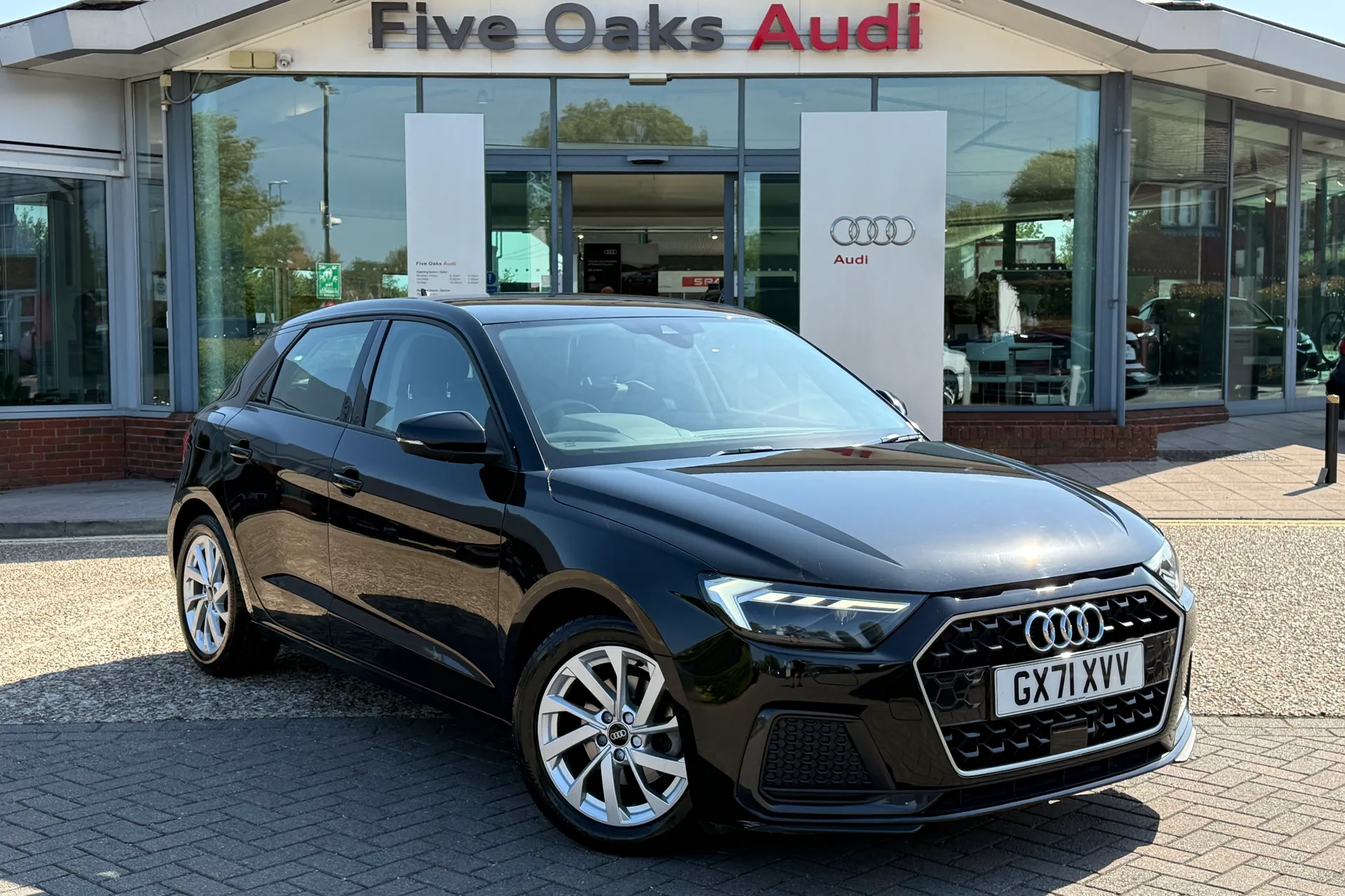 Audi A1 focused image