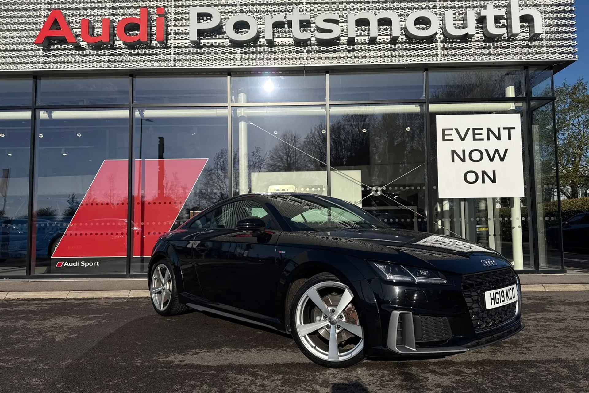 Audi TT focused image
