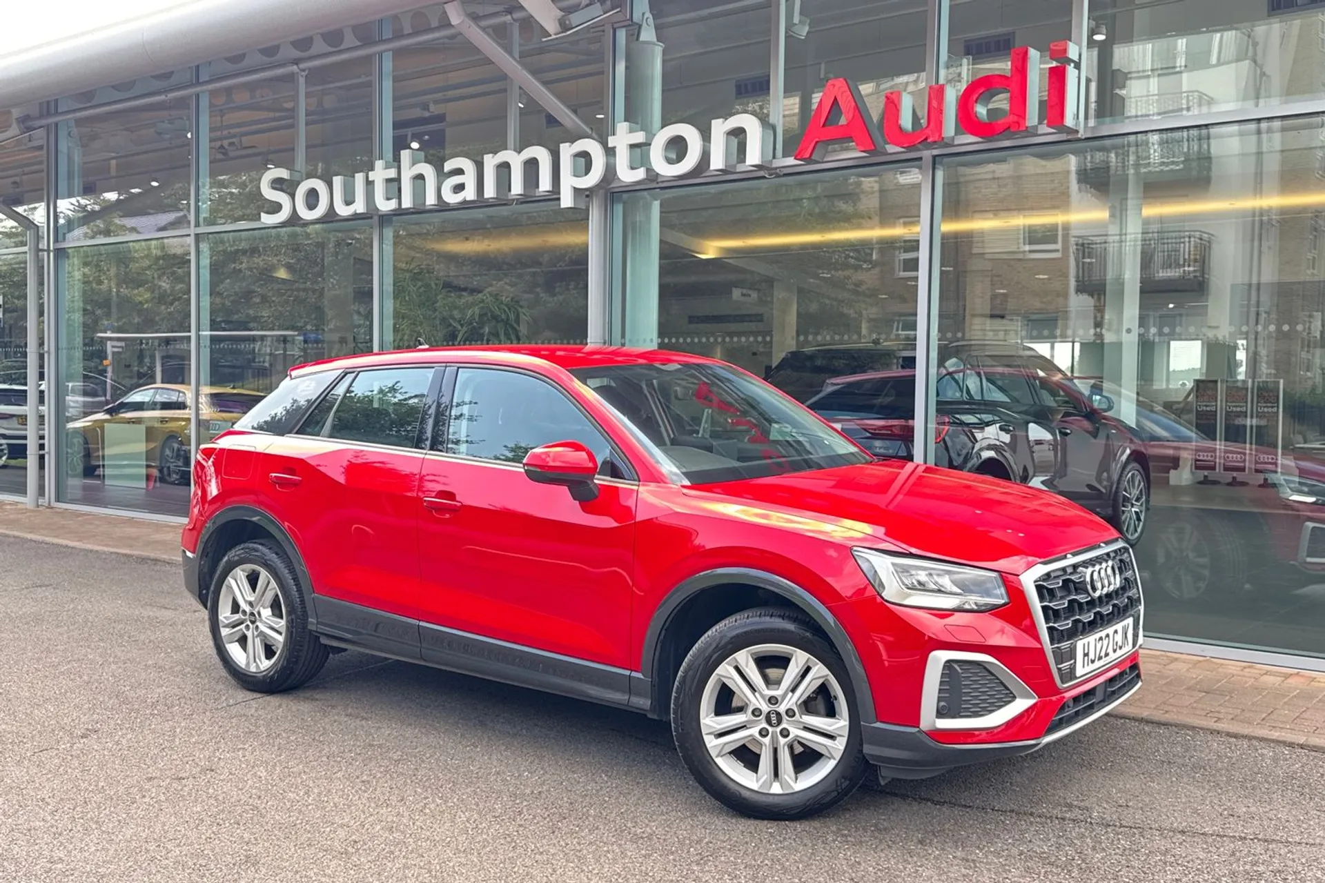 Audi Q2 focused image