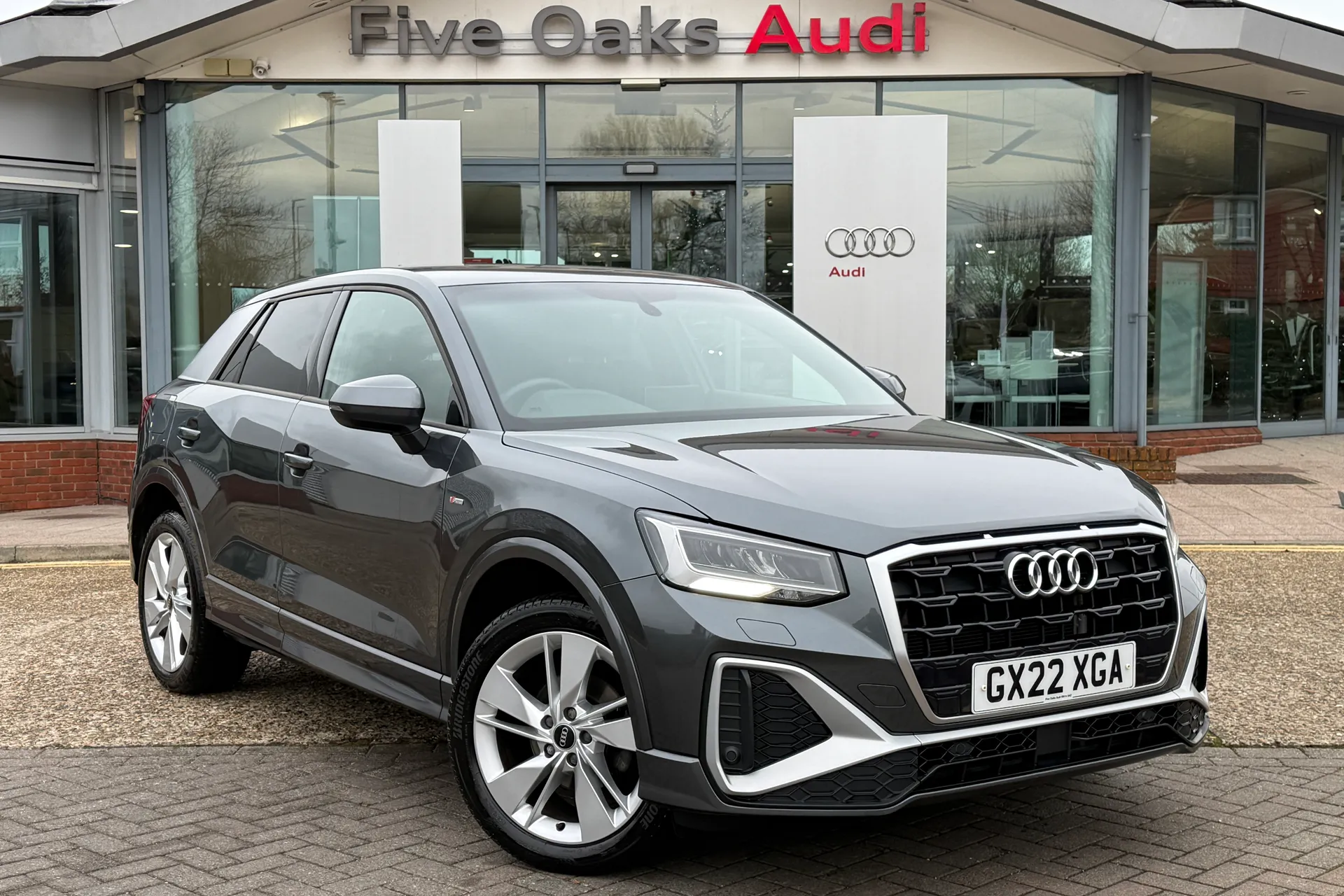 Audi Q2 focused image
