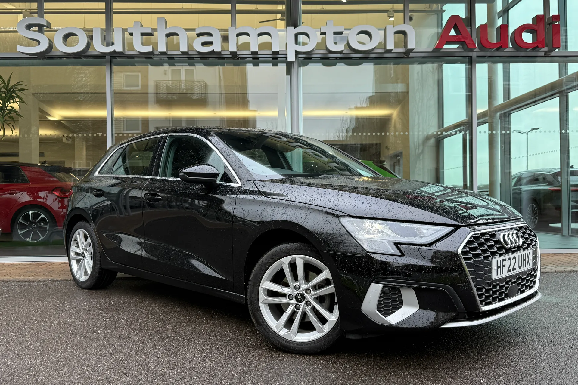 Audi A3 focused image