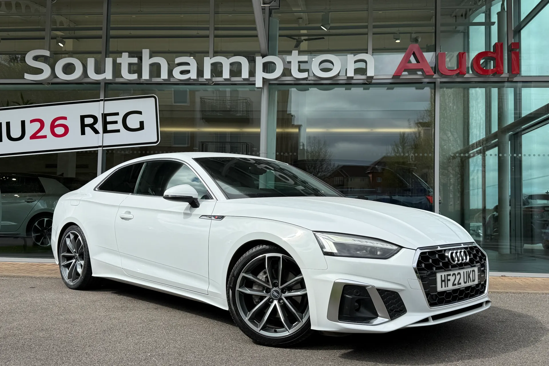 Audi A5 focused image