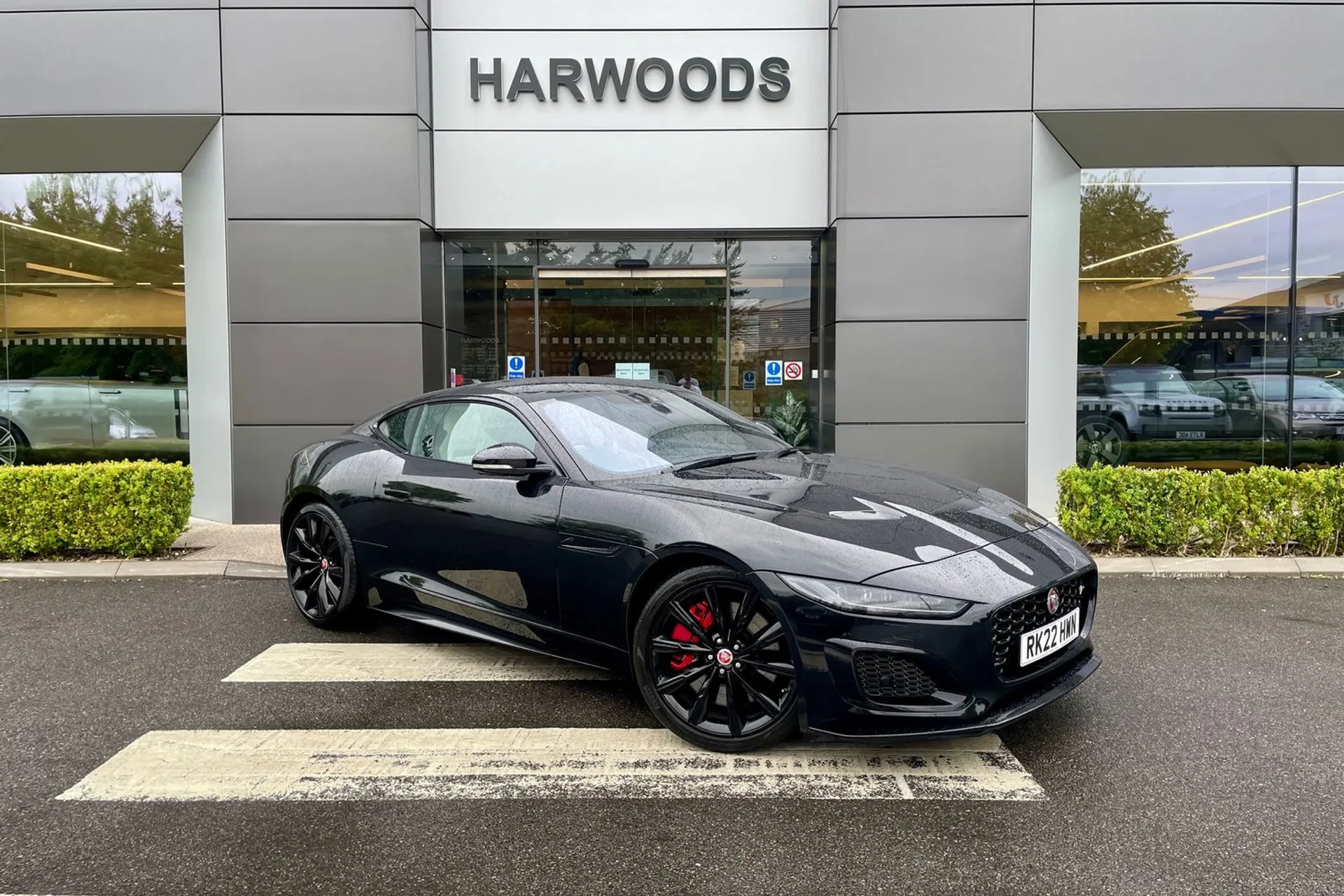 Jaguar F-TYPE focused image