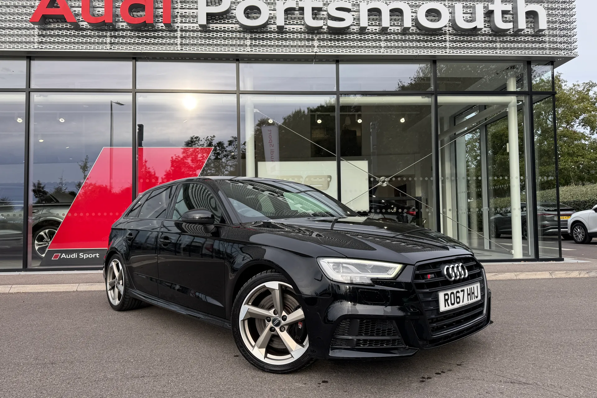 Audi A3 focused image