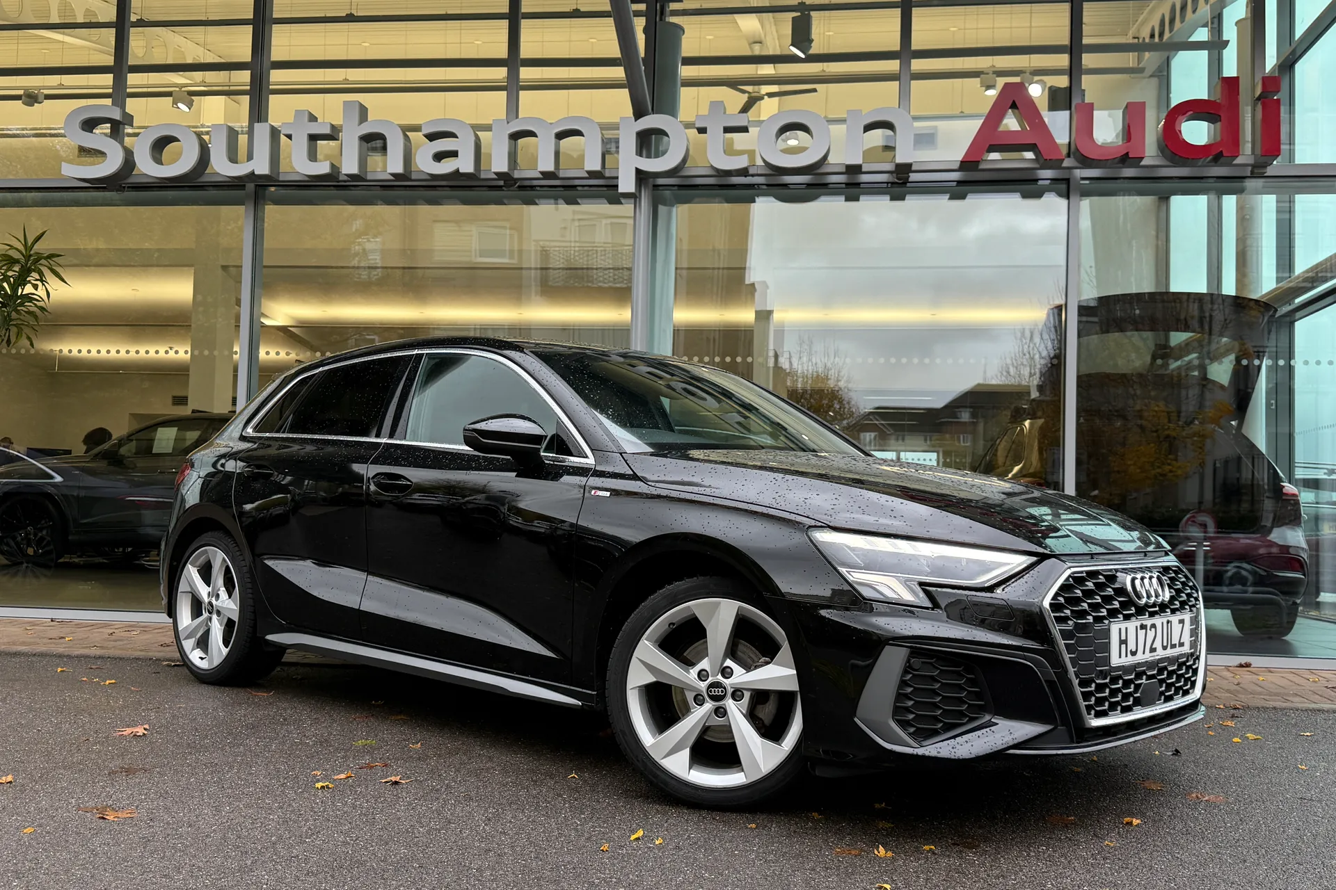 Audi A3 focused image