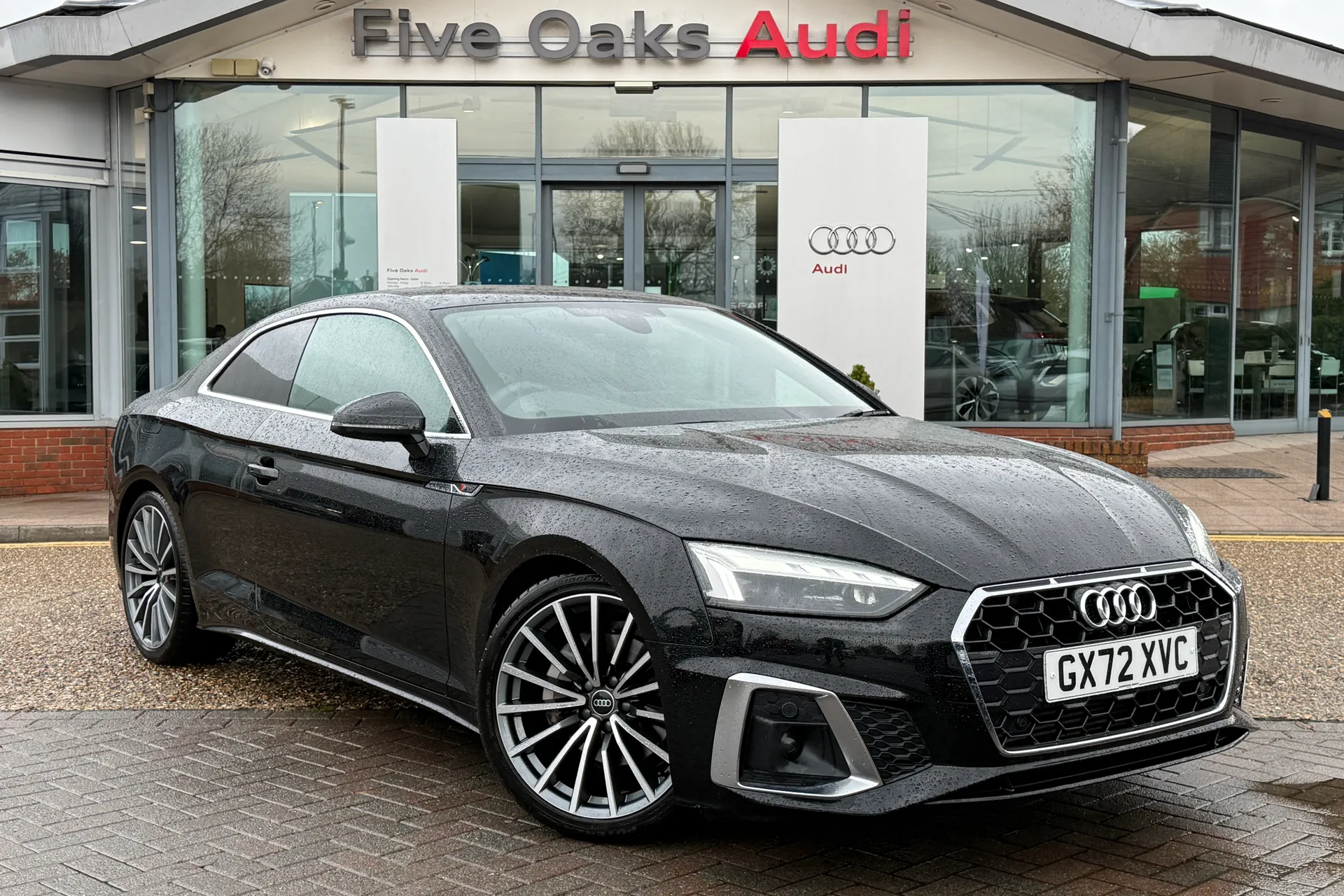 Audi A5 focused image