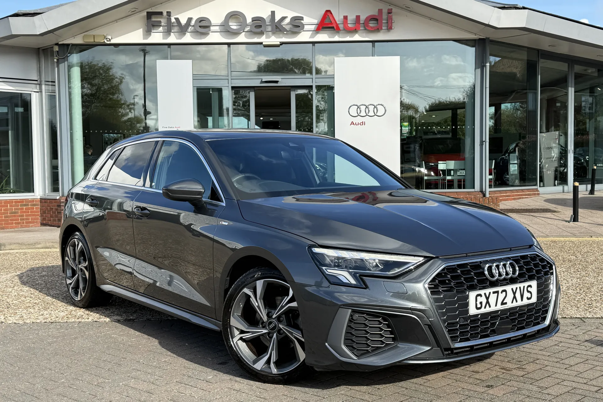 Audi A3 focused image