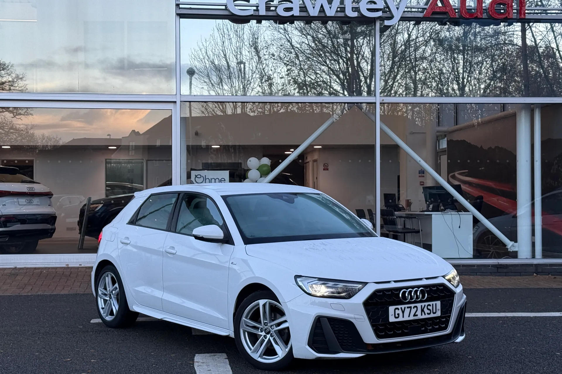 Audi A1 focused image