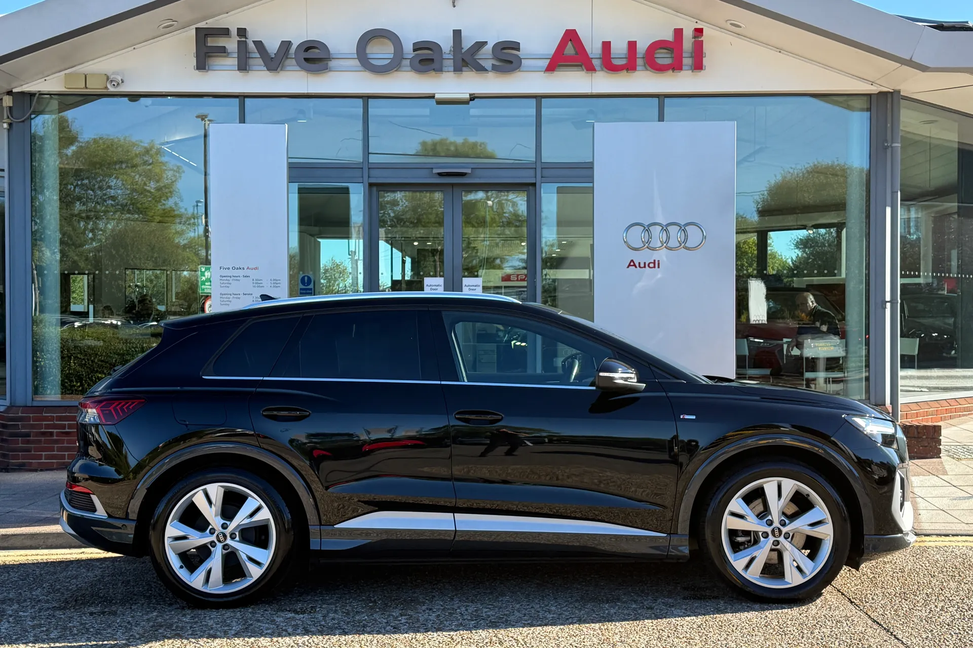 Audi Q4 focused image