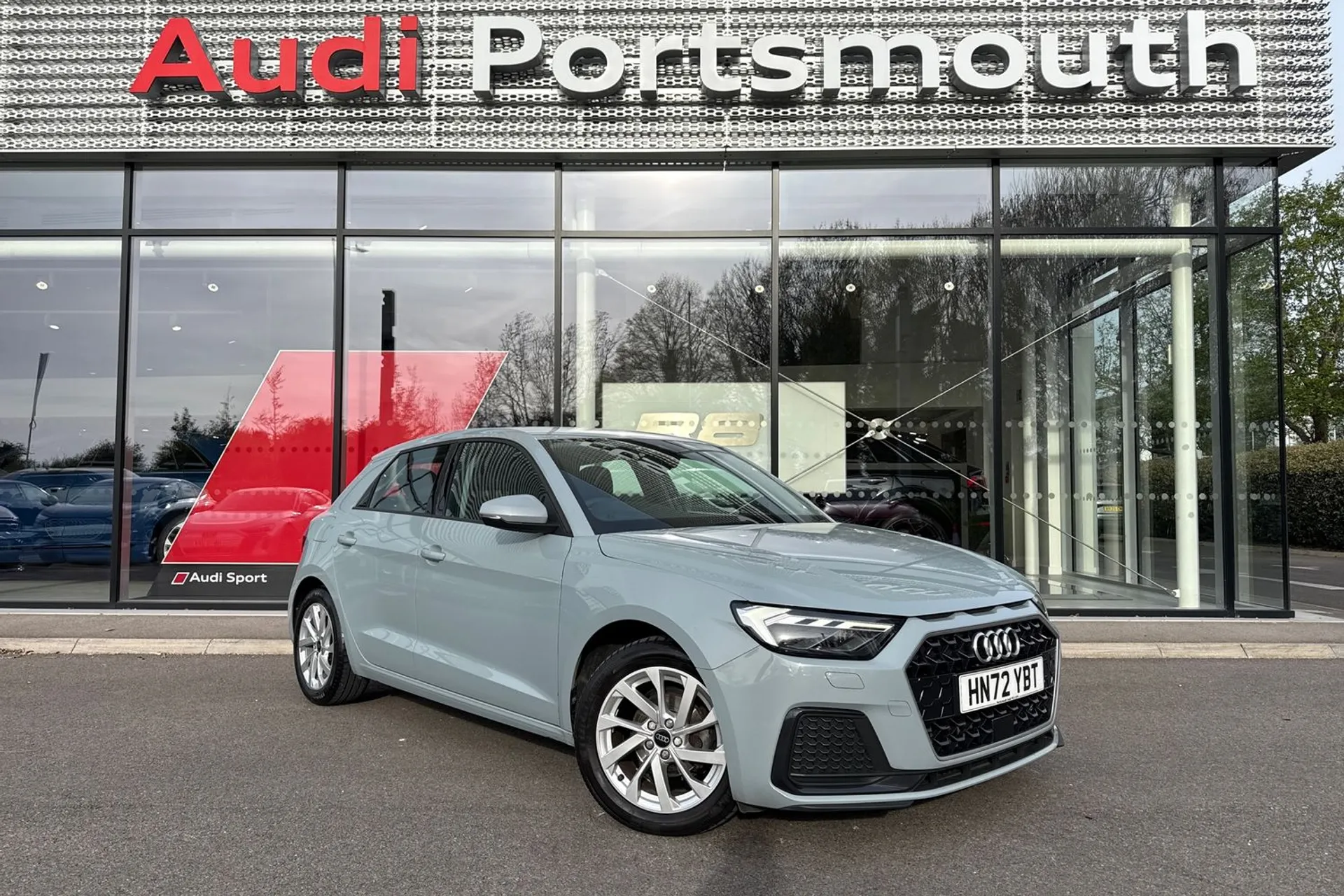 Audi A1 focused image