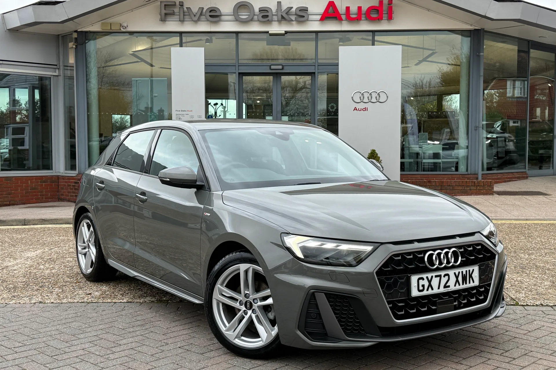 Audi A1 focused image