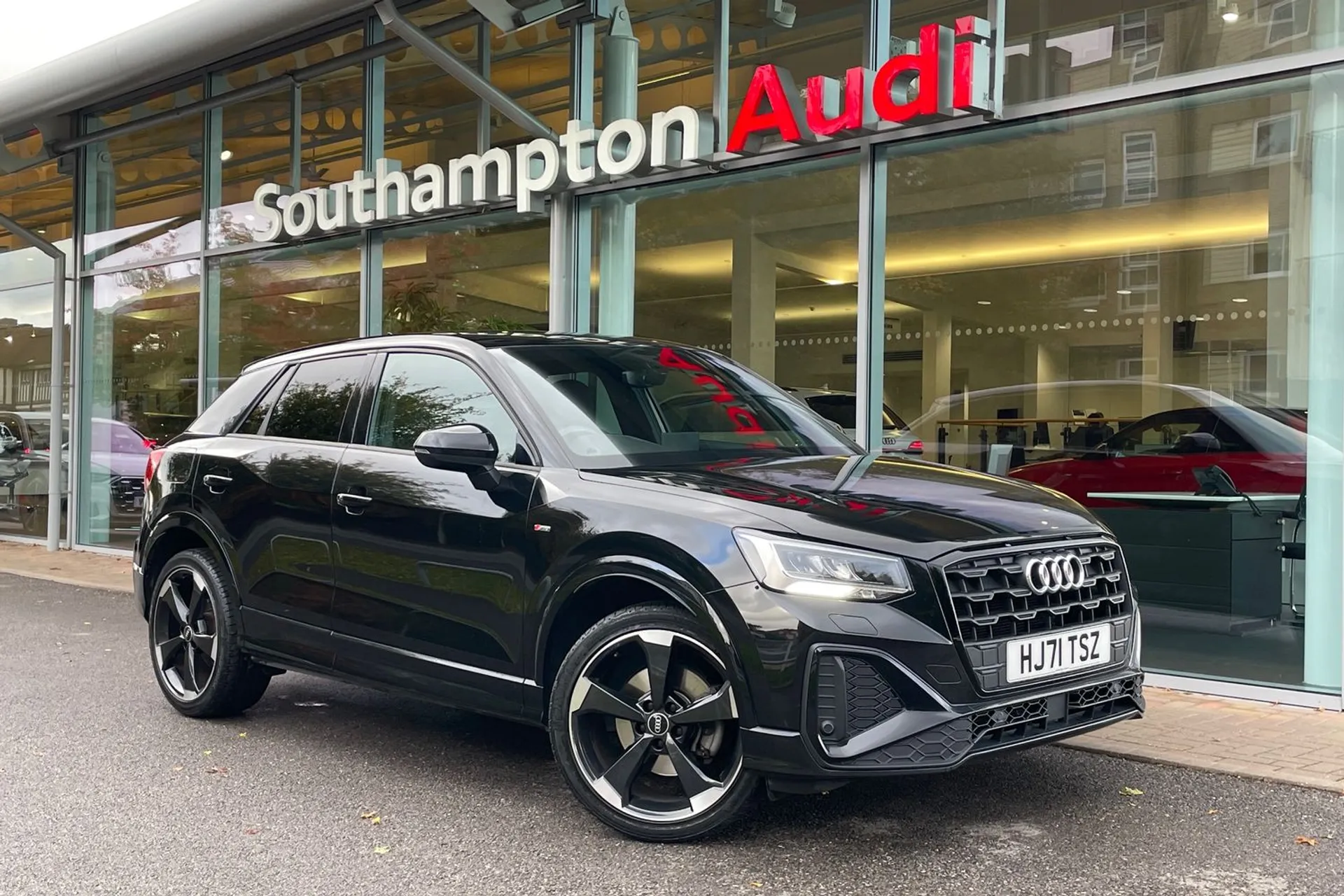 Audi Q2 focused image