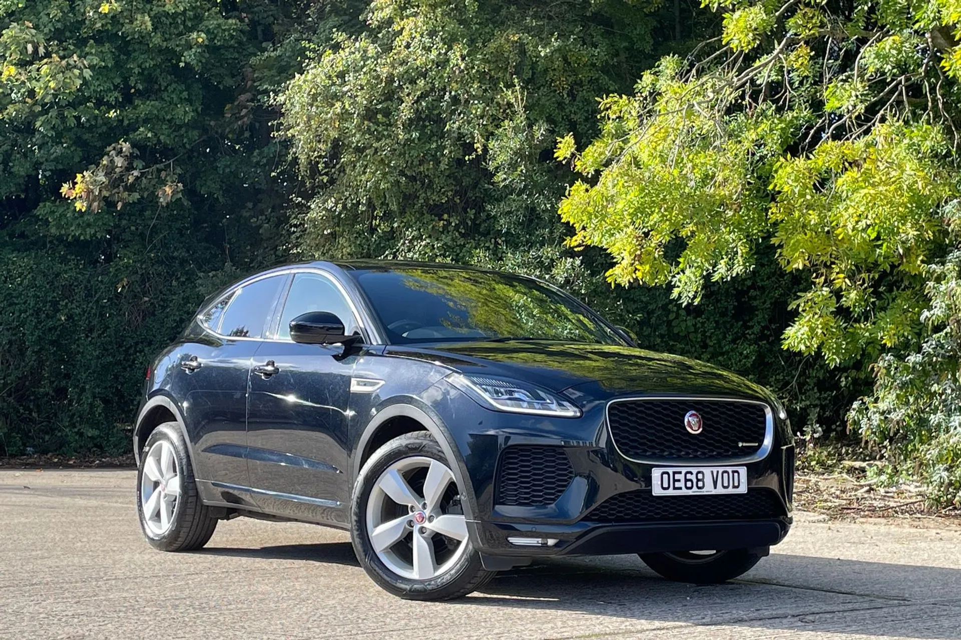 Jaguar E-PACE focused image