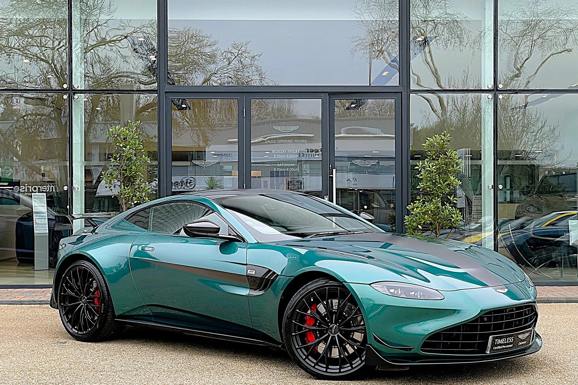 Aston Martin Vantage focused image