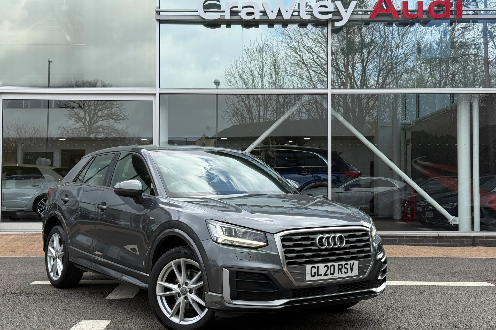 Audi Q2 focused image