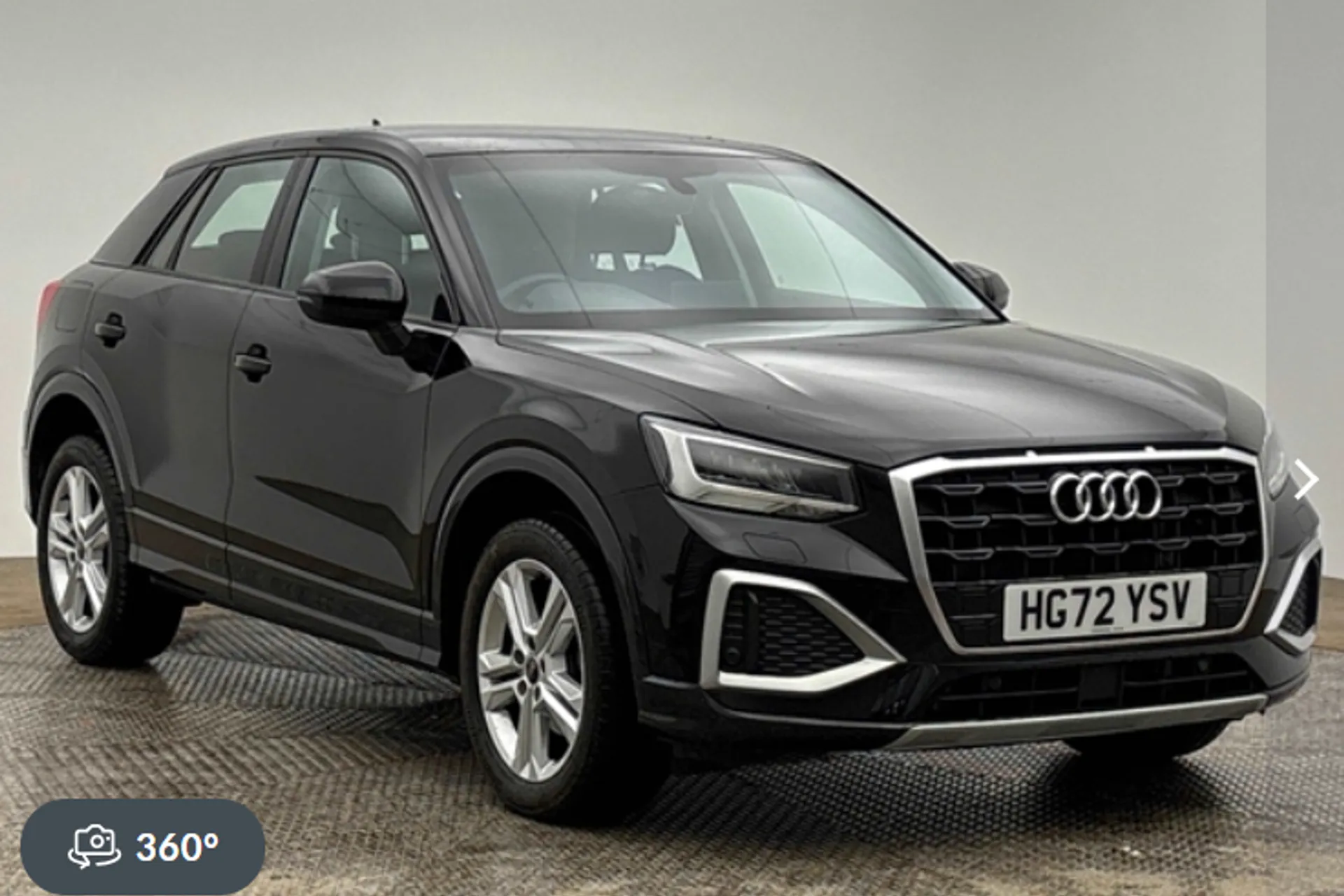 Audi Q2 focused image