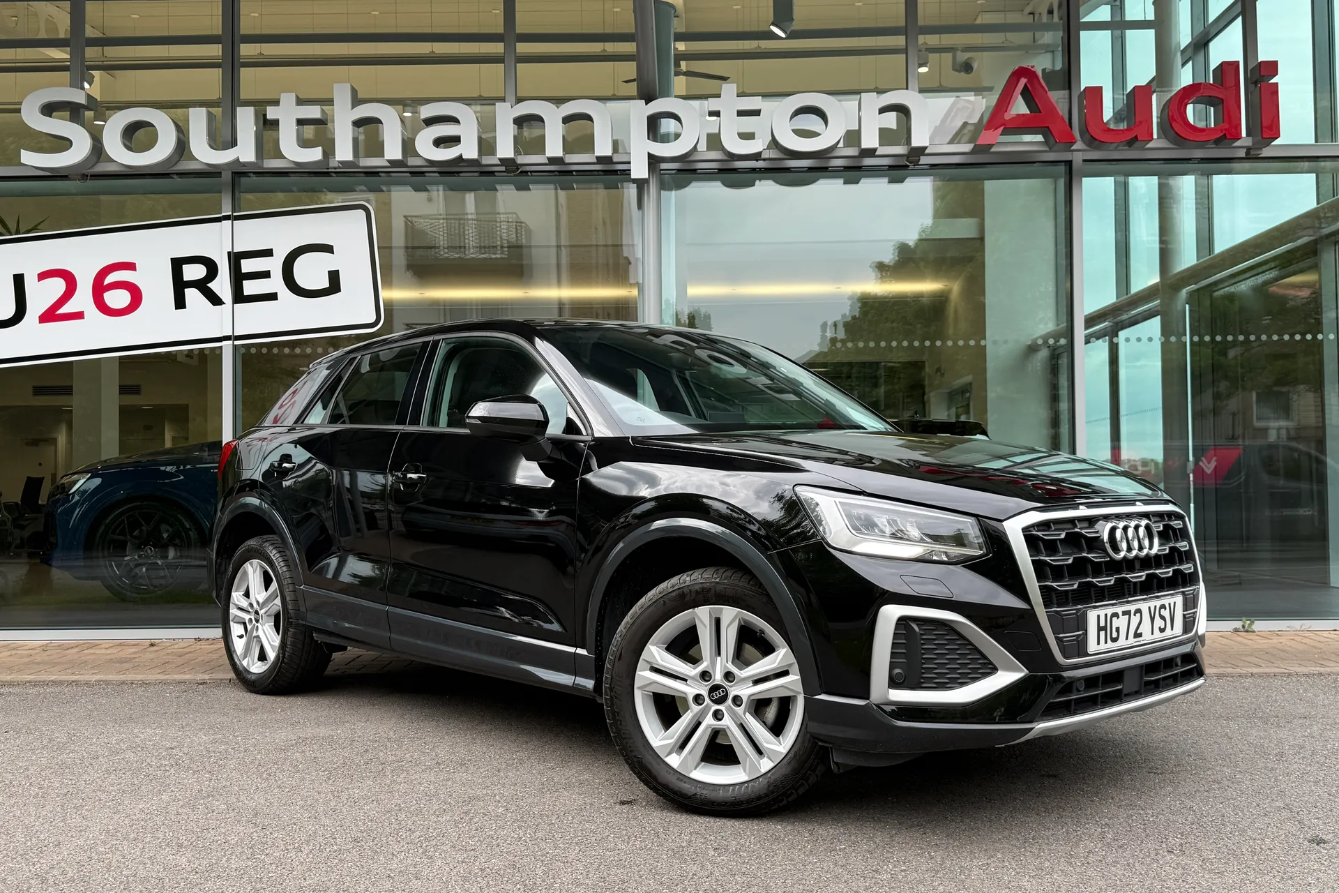 Audi Q2 focused image
