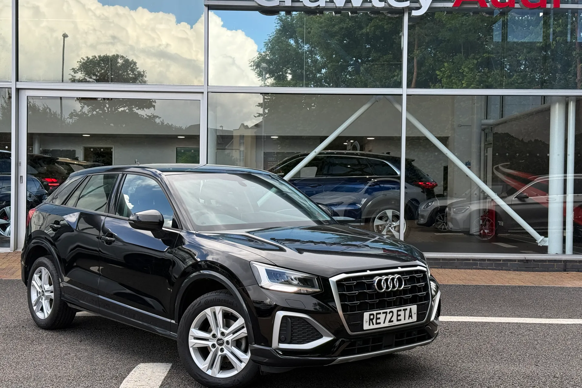 Audi Q2 focused image