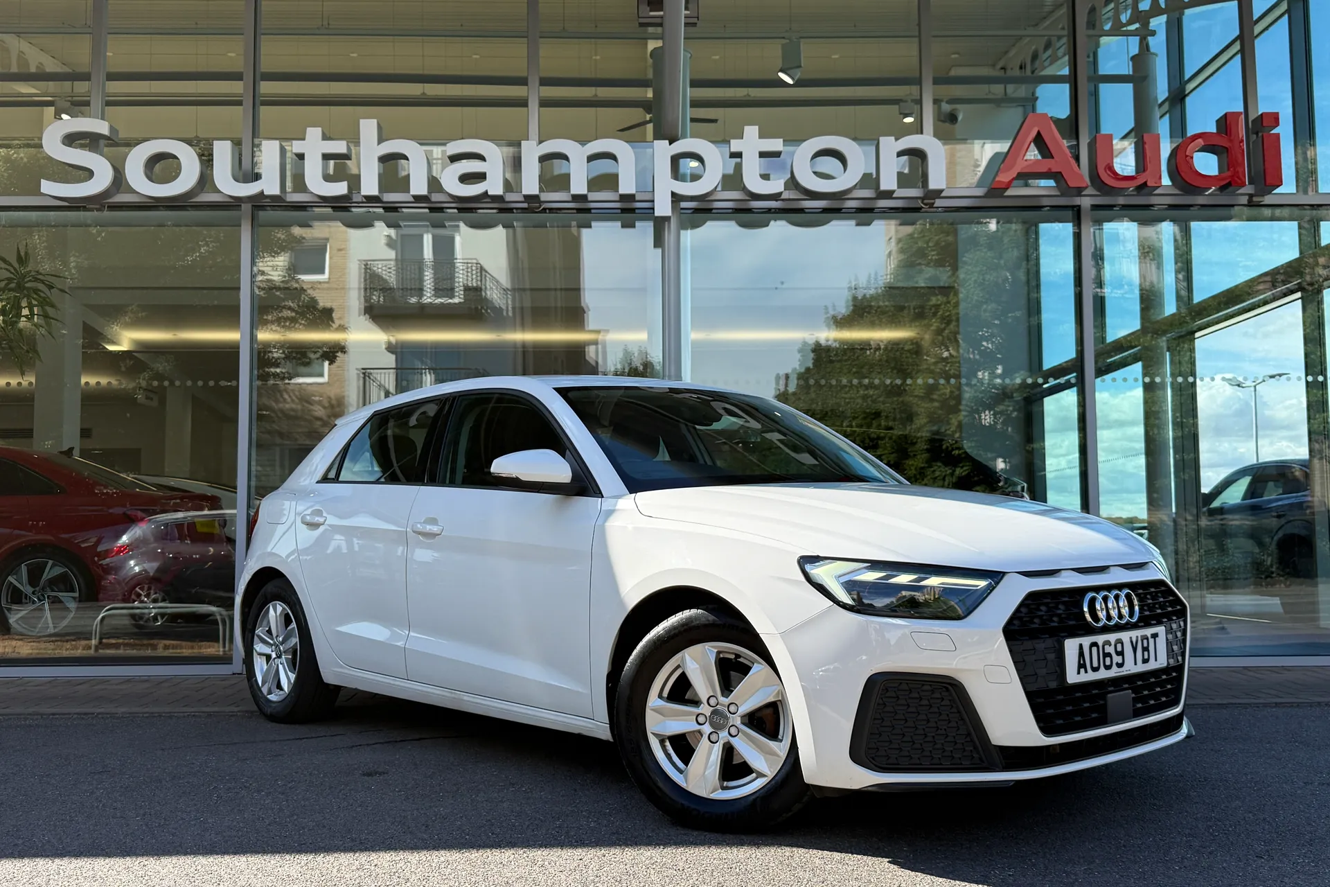 Audi A1 focused image