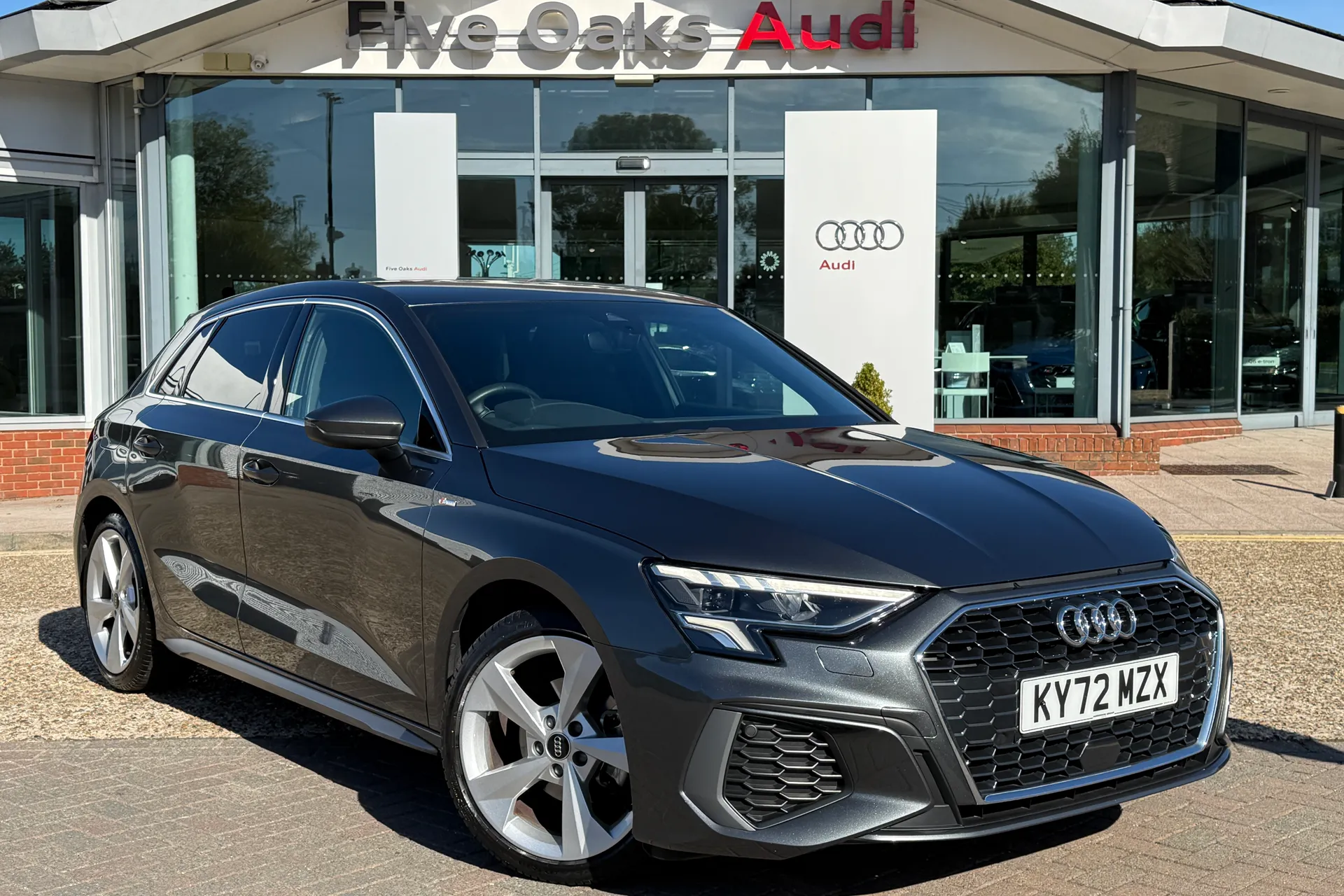 Audi A3 focused image