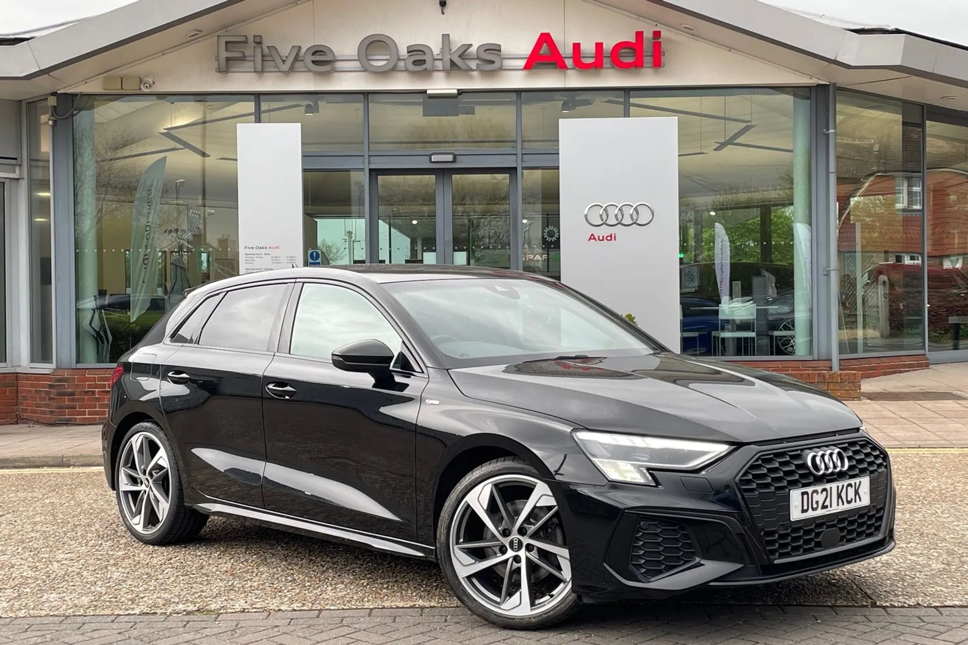 Audi A3 focused image